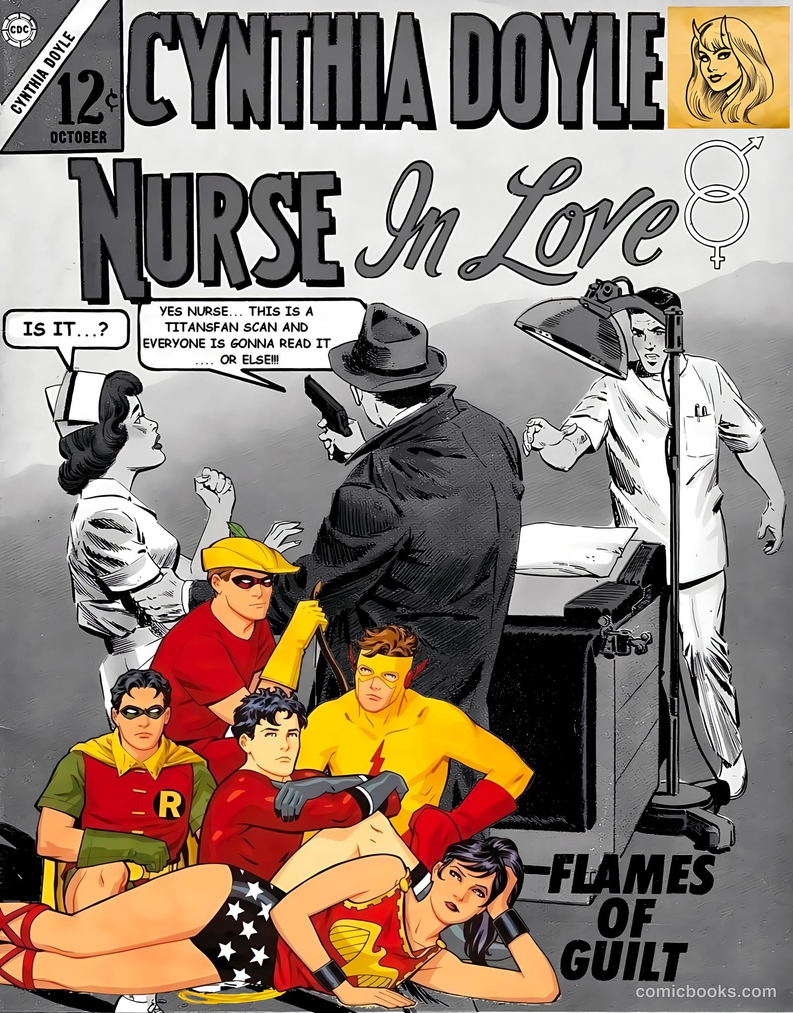 Cynthia Doyle, Nurse in Love #72 (1963) — page 37 of 37