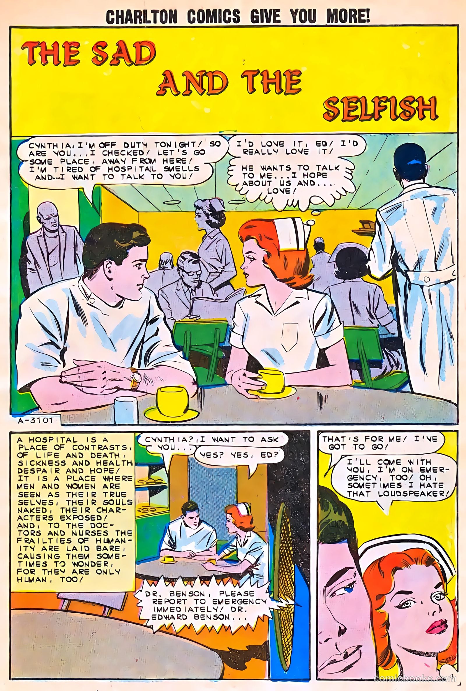 Cynthia Doyle, Nurse in Love #73 (1963) — page 3 of 36