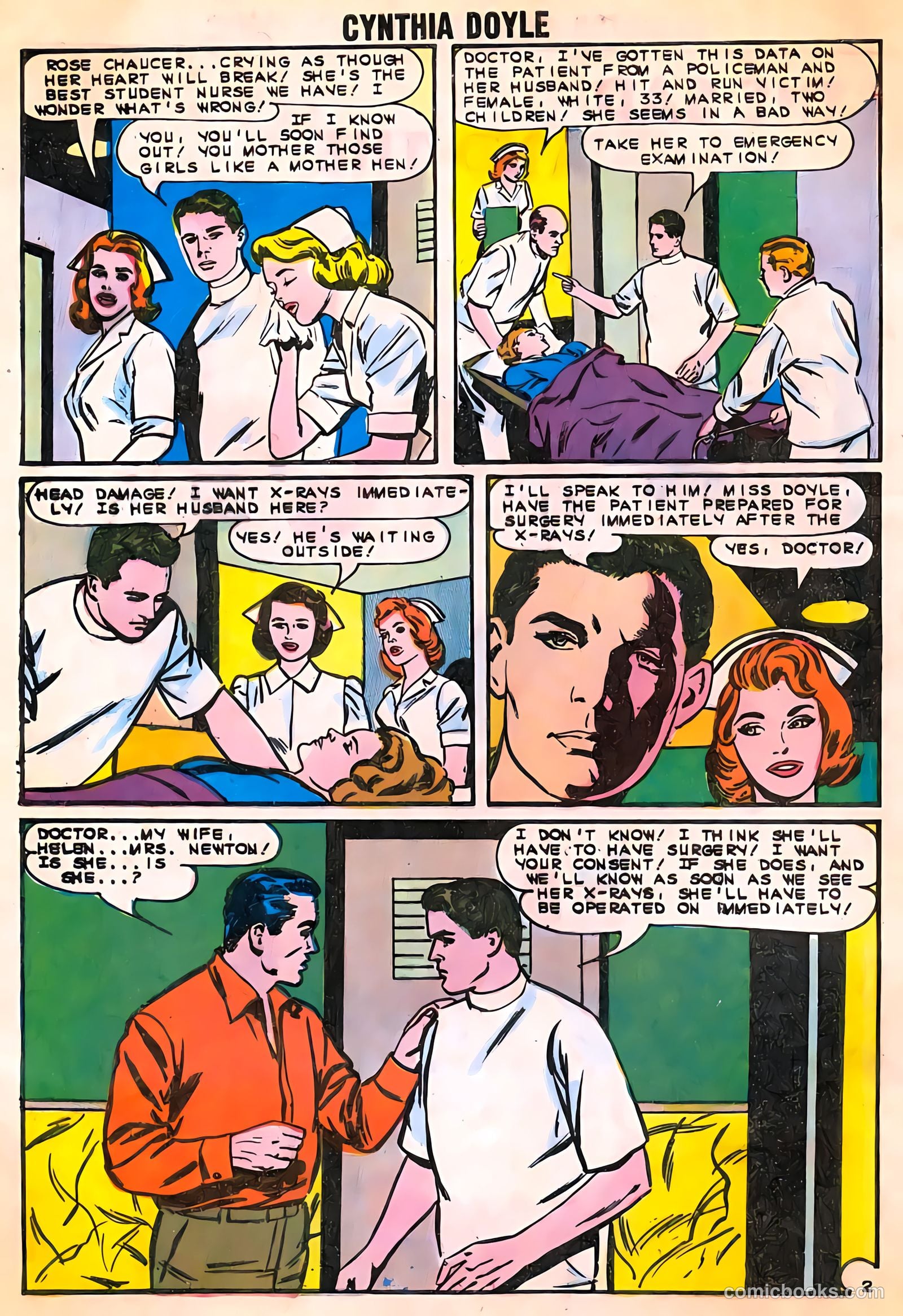 Cynthia Doyle, Nurse in Love #73 (1963) — page 4 of 36