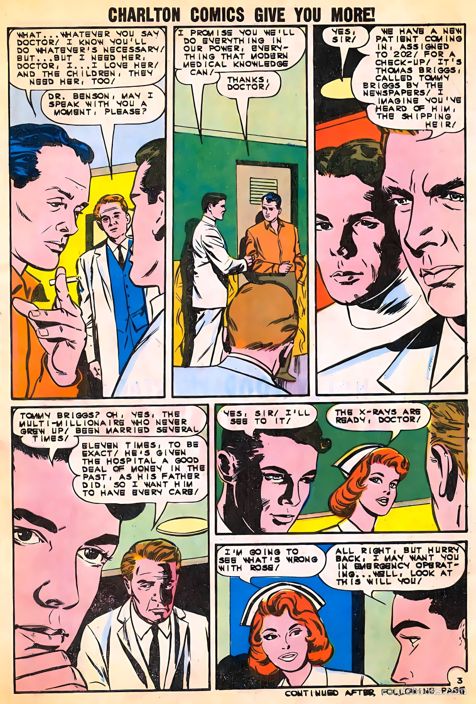 Cynthia Doyle, Nurse in Love #73 (1963) — page 5 of 36