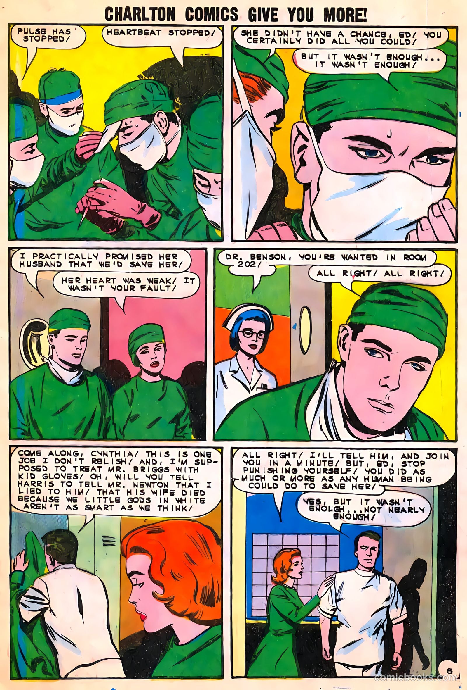 Cynthia Doyle, Nurse in Love #73 (1963) — page 9 of 36