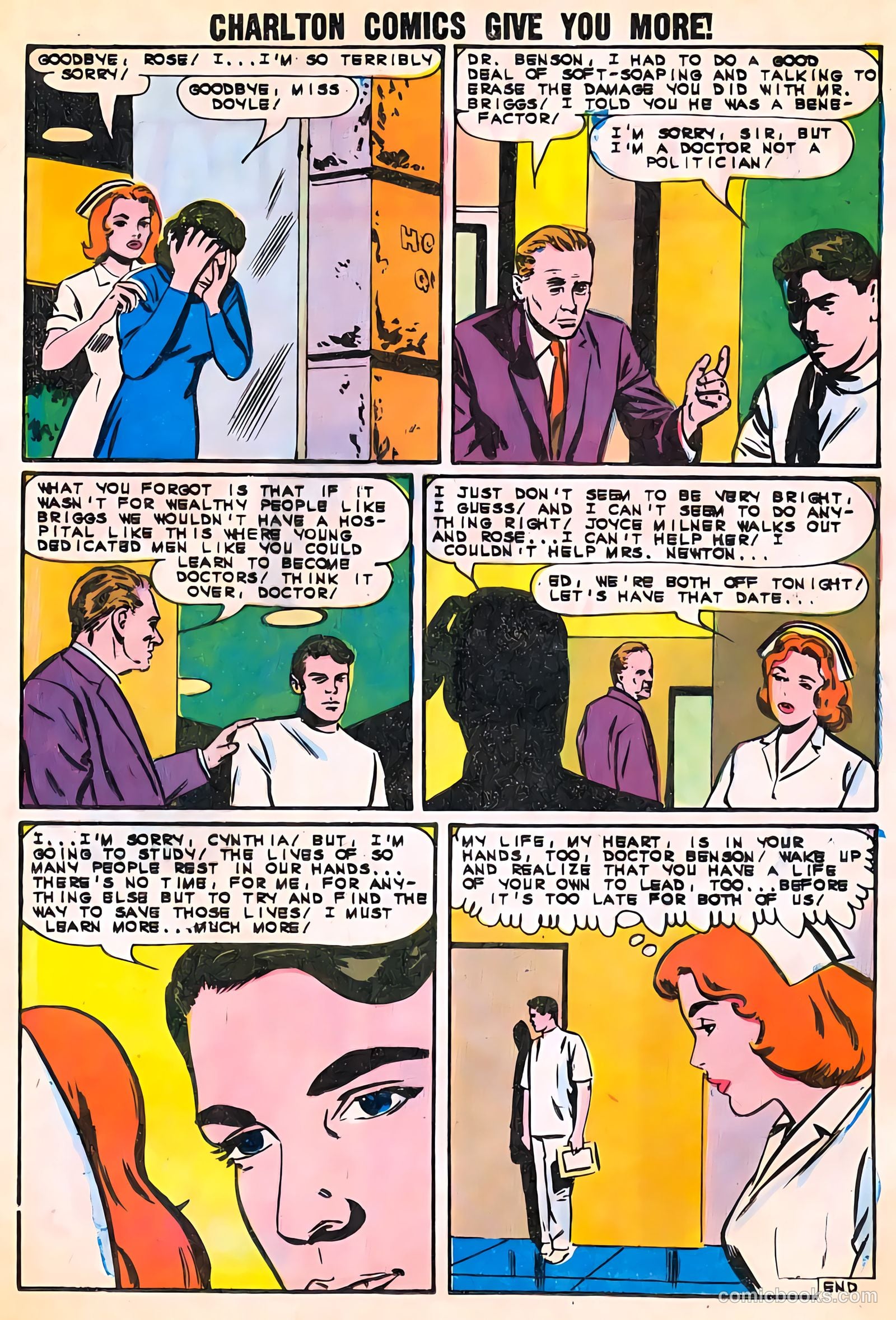 Cynthia Doyle, Nurse in Love #73 (1963) — page 13 of 36