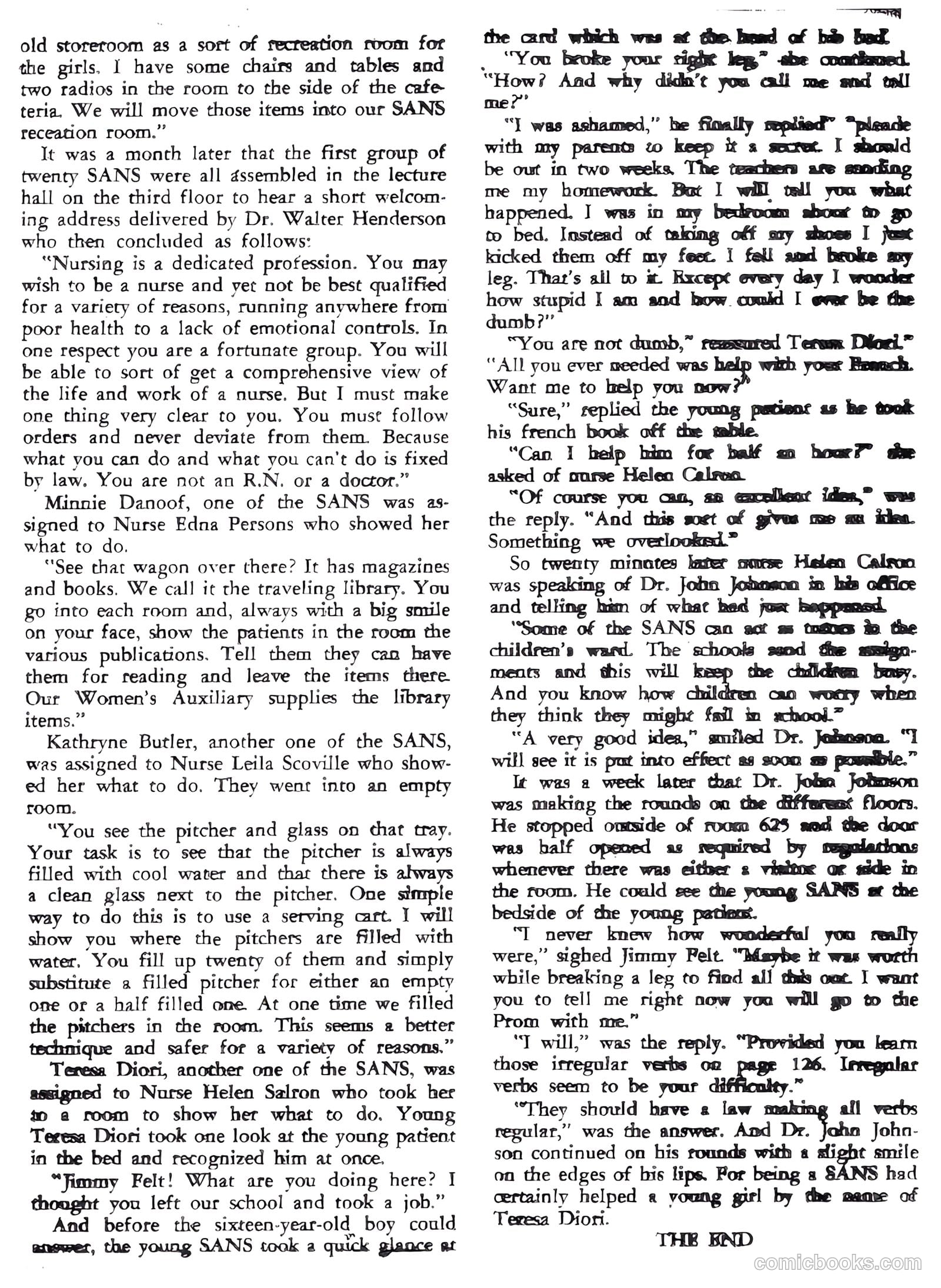 Cynthia Doyle, Nurse in Love #73 (1963) — page 21 of 36
