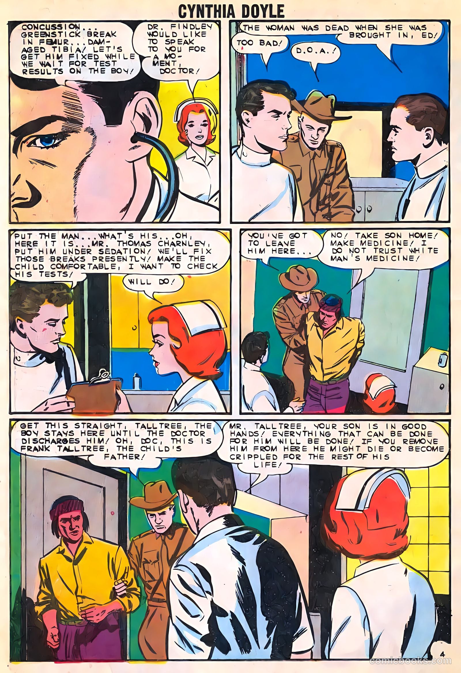 Cynthia Doyle, Nurse in Love #73 (1963) — page 26 of 36