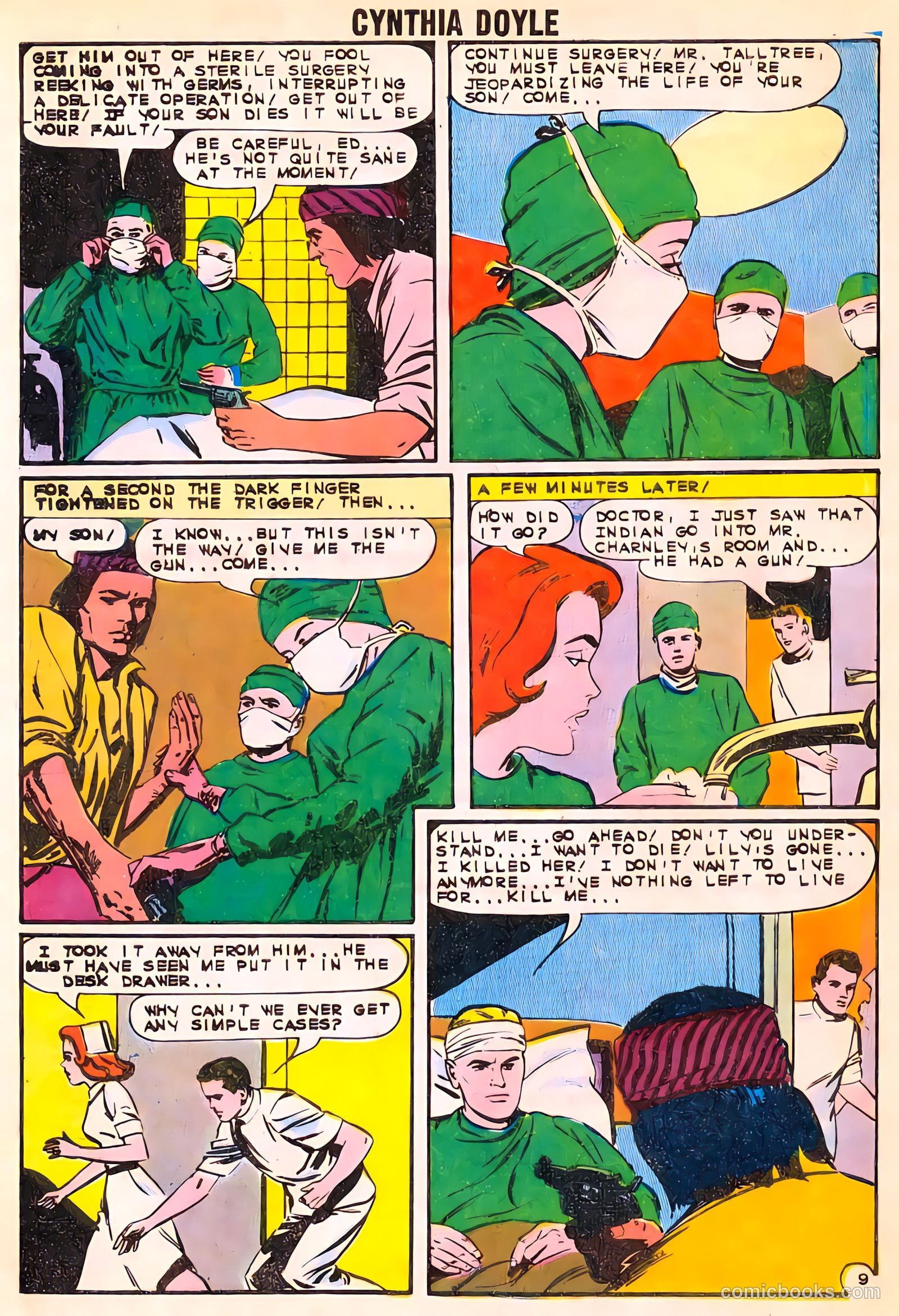 Cynthia Doyle, Nurse in Love #73 (1963) — page 32 of 36