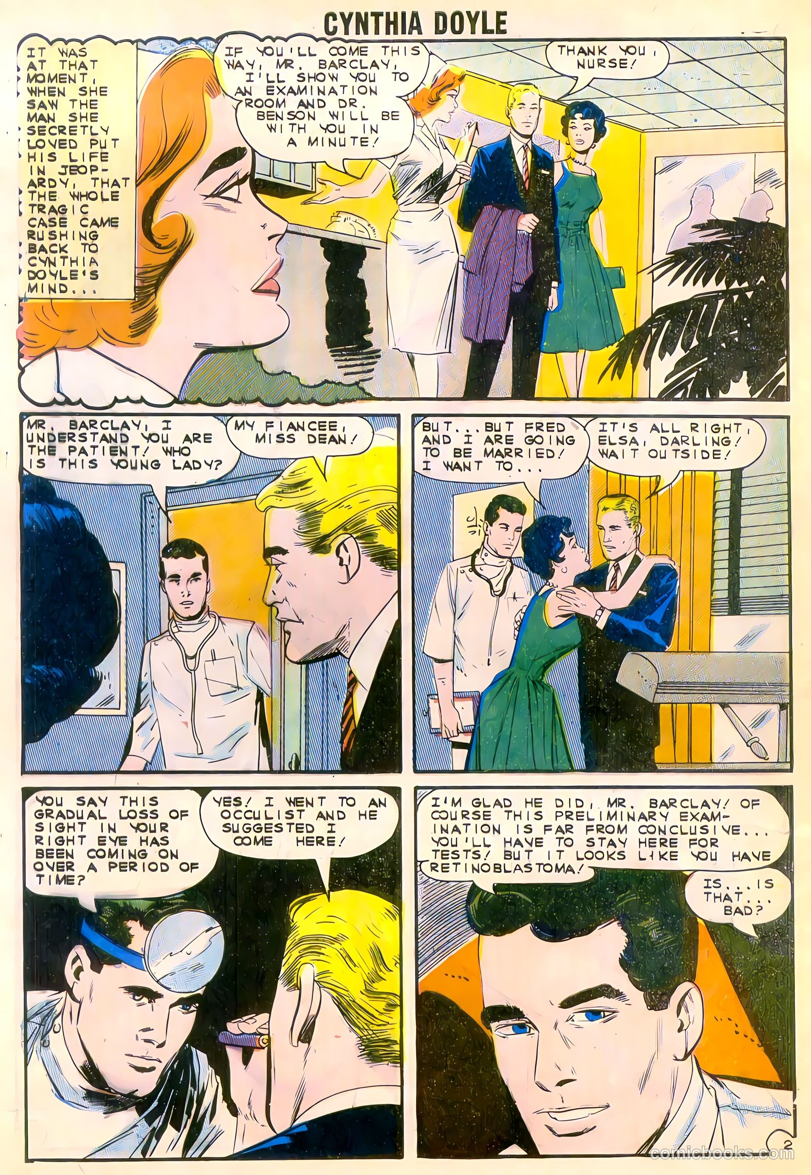 Cynthia Doyle, Nurse in Love #74 (1964) — page 4 of 36