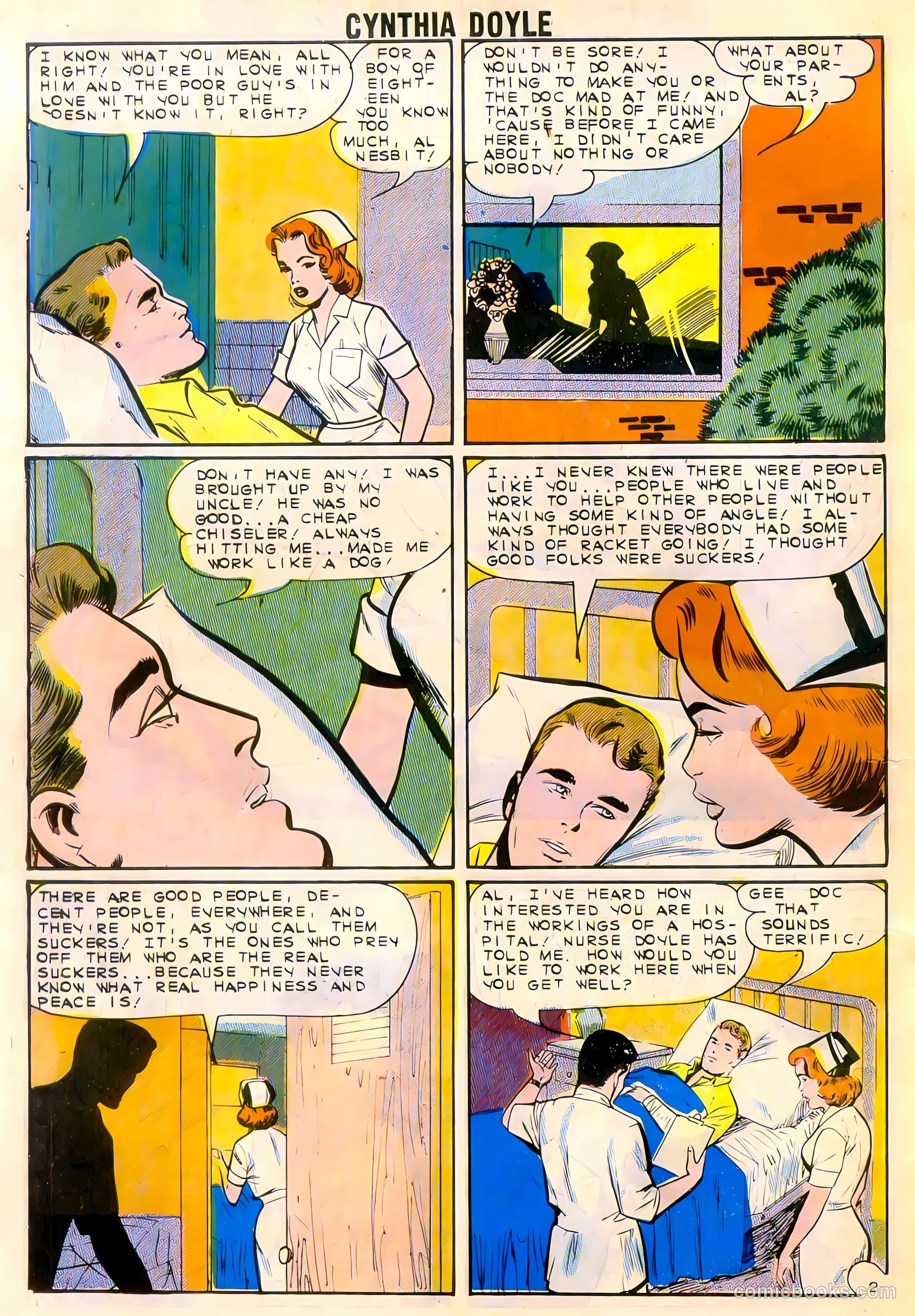 Cynthia Doyle, Nurse in Love #74 (1964) — page 10 of 36