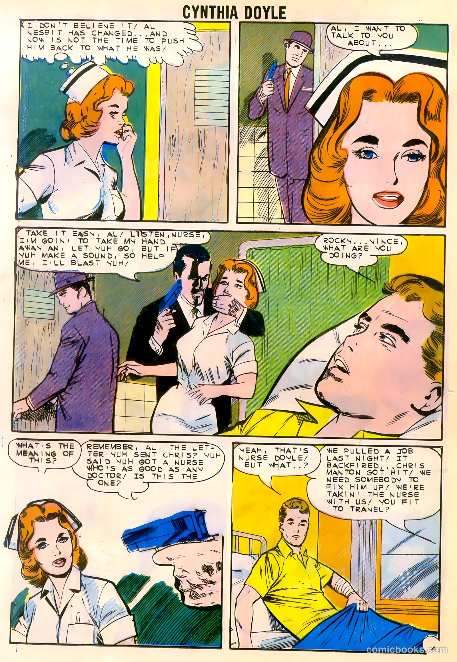 Cynthia Doyle, Nurse in Love #74 (1964) — page 12 of 36