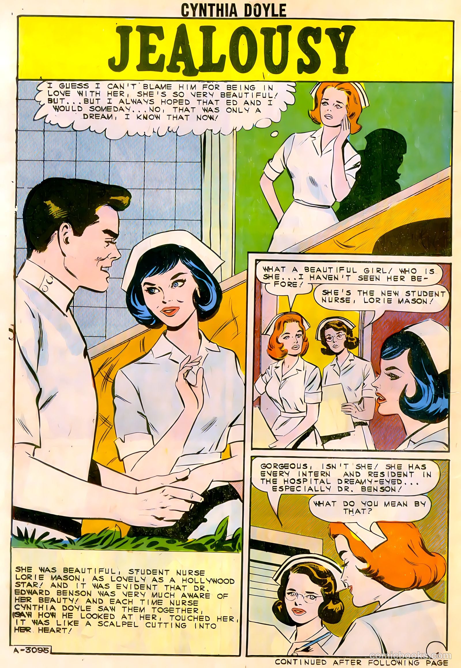 Cynthia Doyle, Nurse in Love #74 (1964) — page 14 of 36