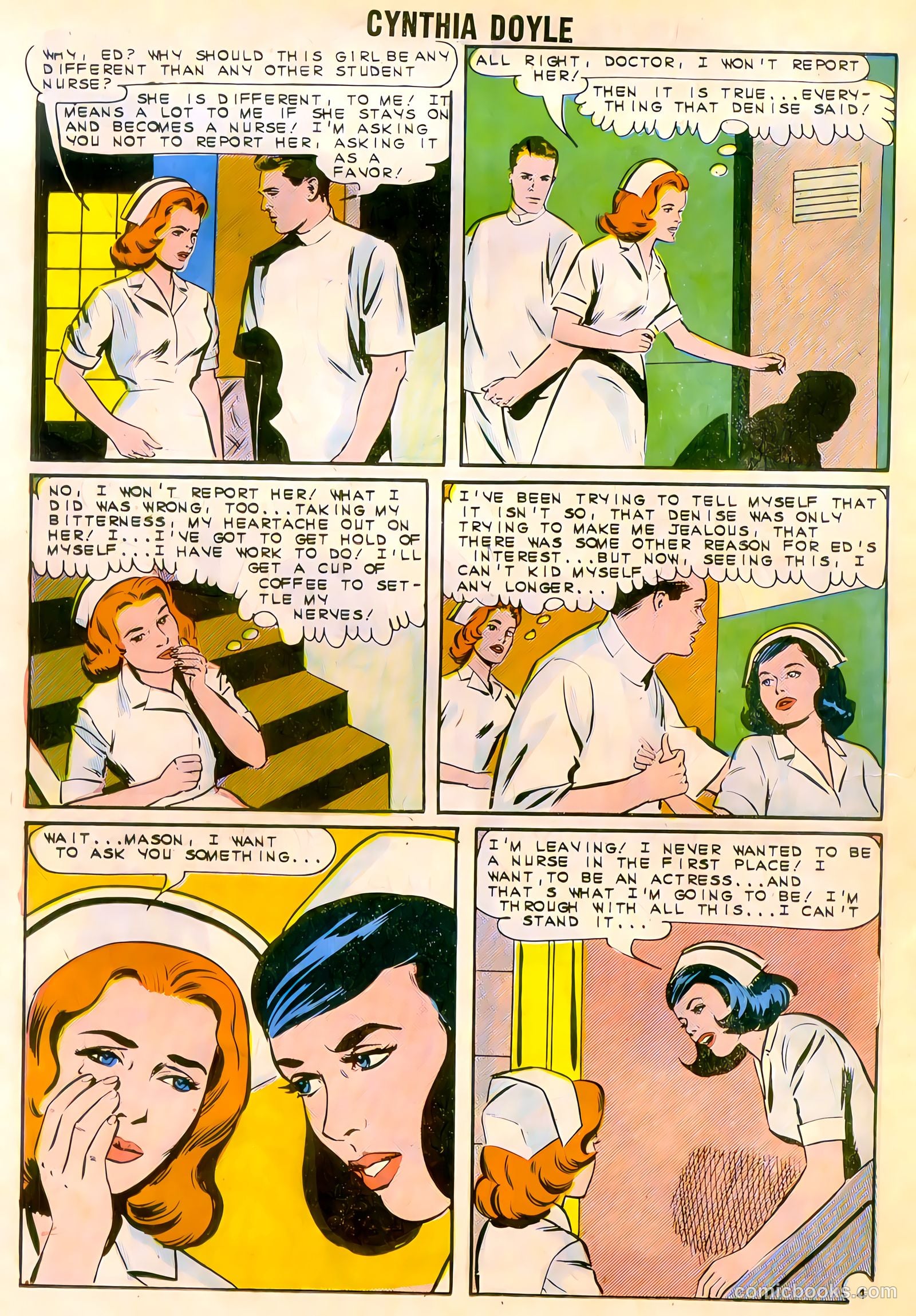 Cynthia Doyle, Nurse in Love #74 (1964) — page 18 of 36