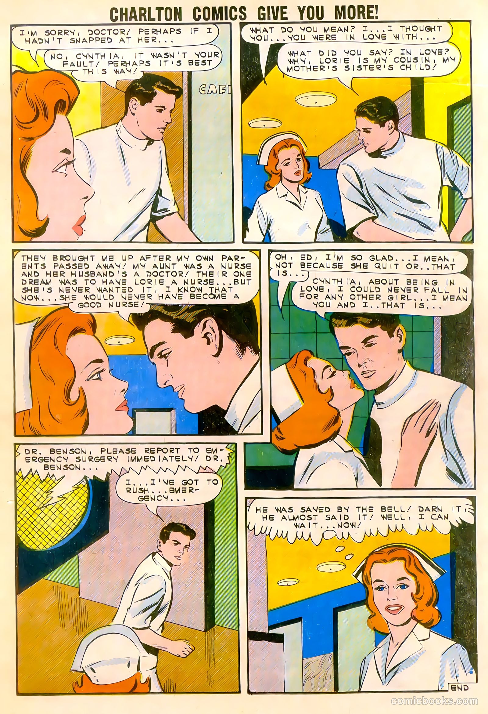 Cynthia Doyle, Nurse in Love #74 (1964) — page 19 of 36
