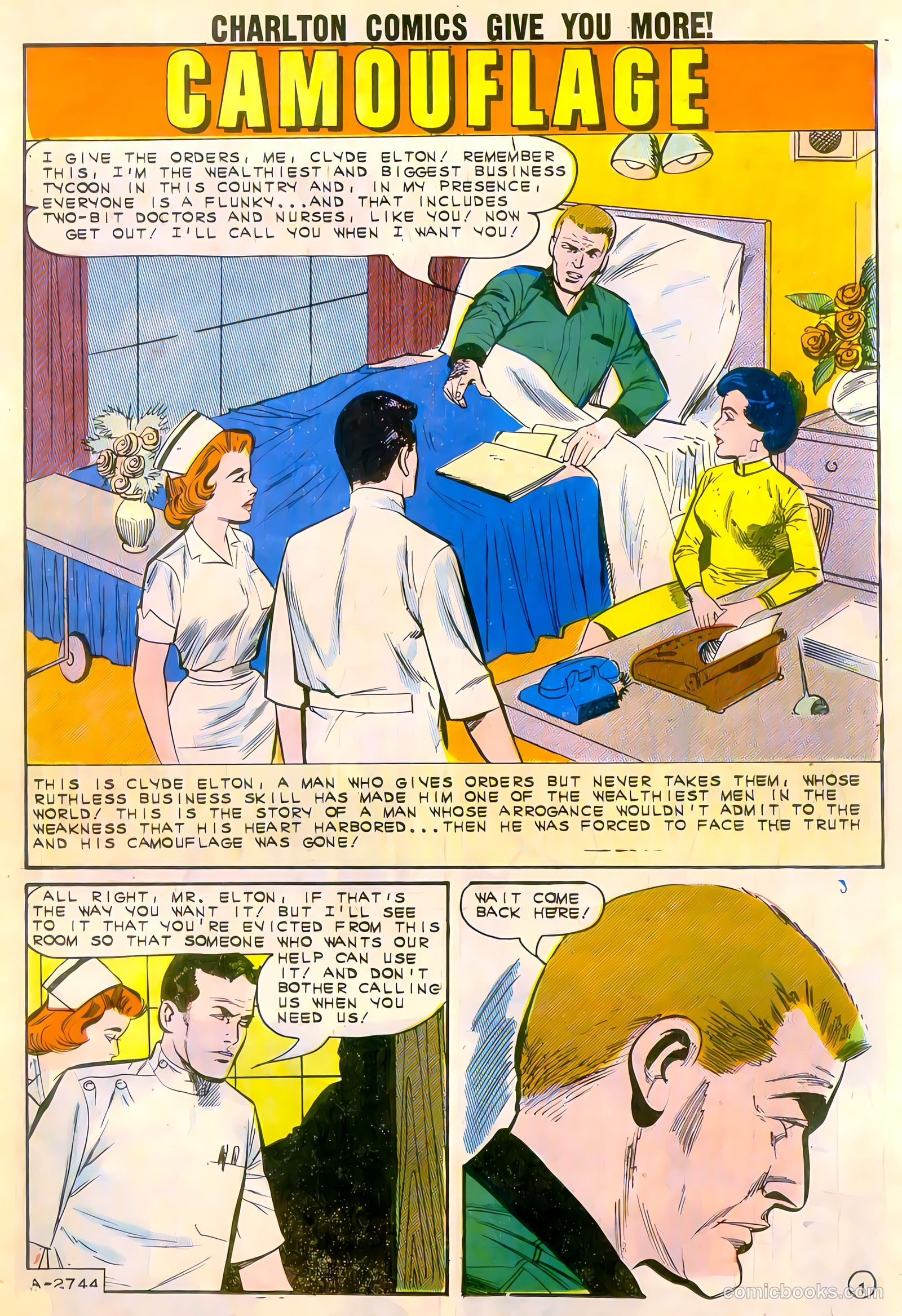 Cynthia Doyle, Nurse in Love #74 (1964) — page 23 of 36