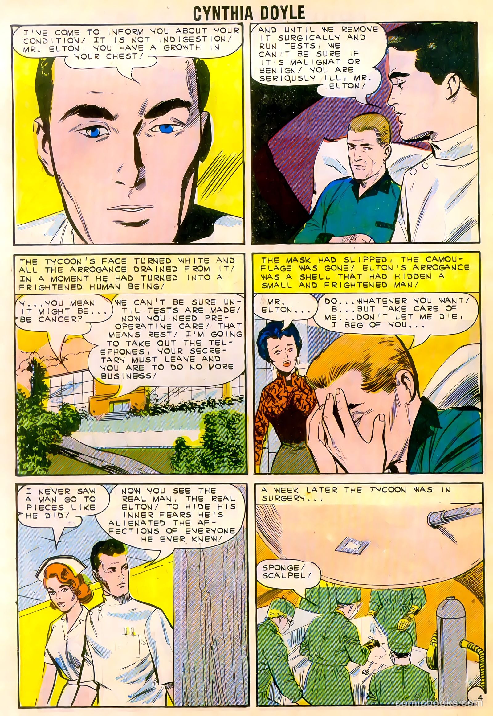 Cynthia Doyle, Nurse in Love #74 (1964) — page 26 of 36