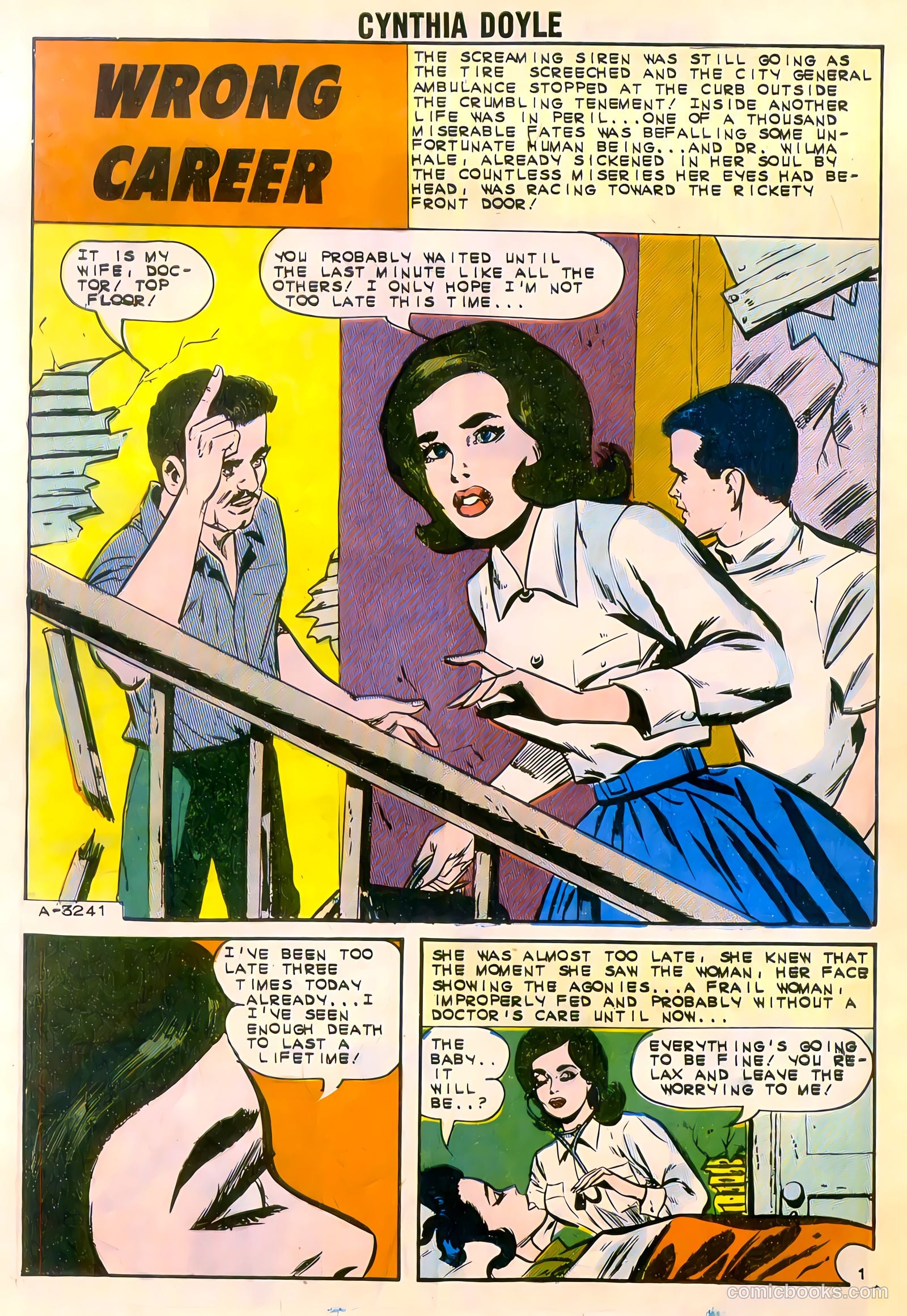 Cynthia Doyle, Nurse in Love #74 (1964) — page 28 of 36
