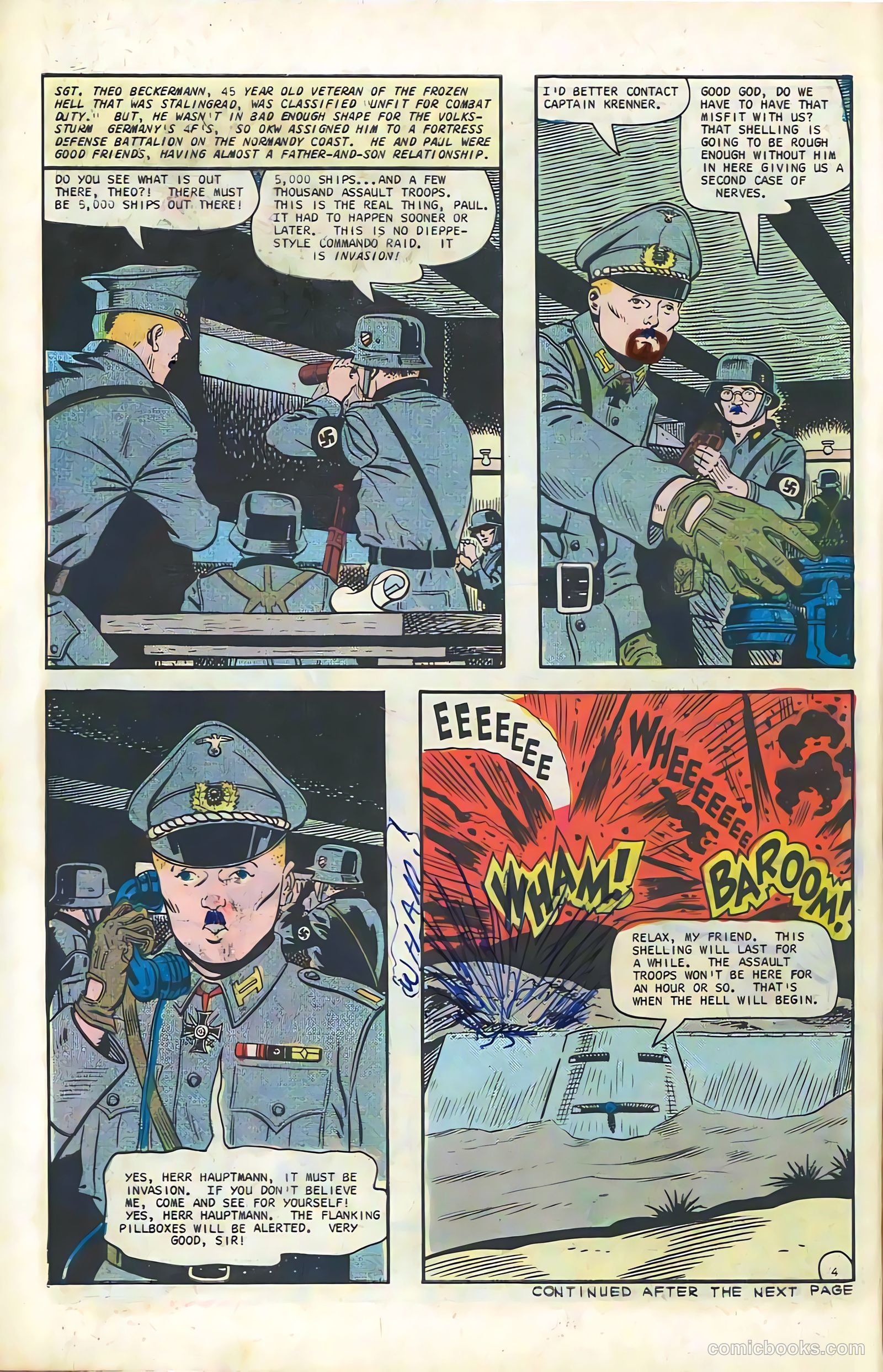 D-Day #5 (1967) — page 6 of 36