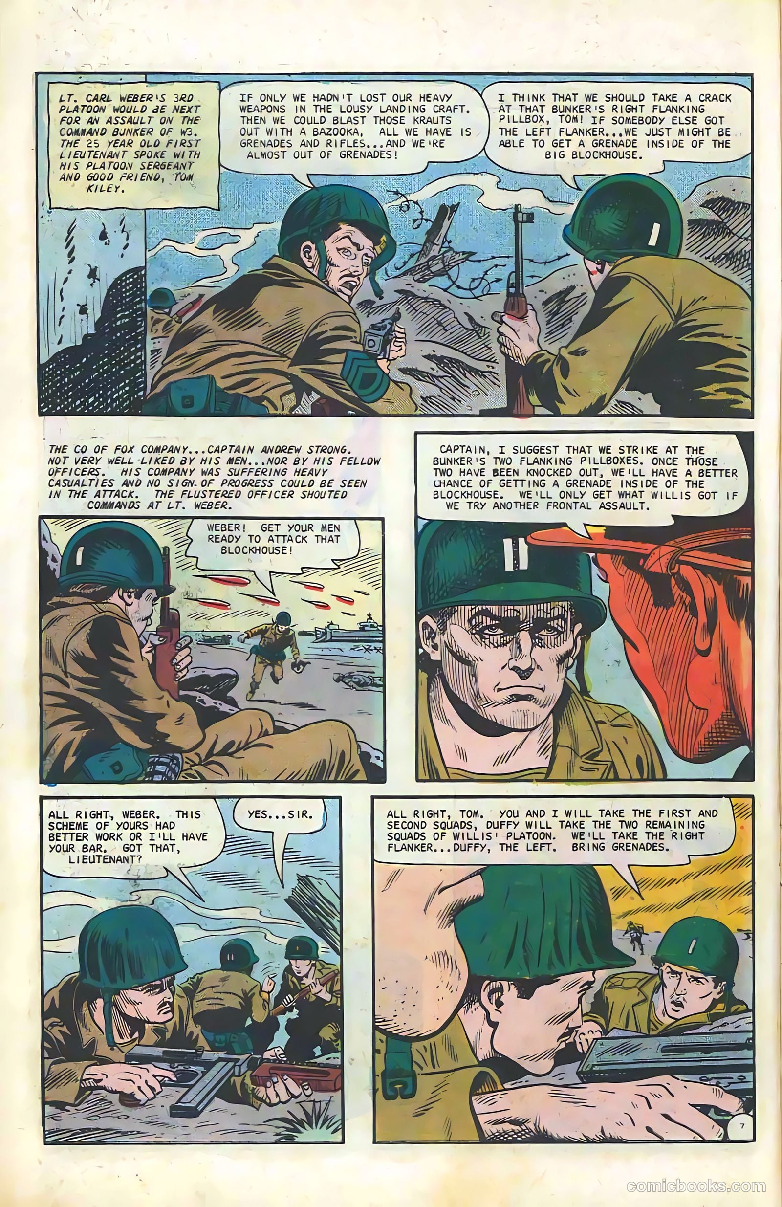 D-Day #5 (1967) — page 10 of 36
