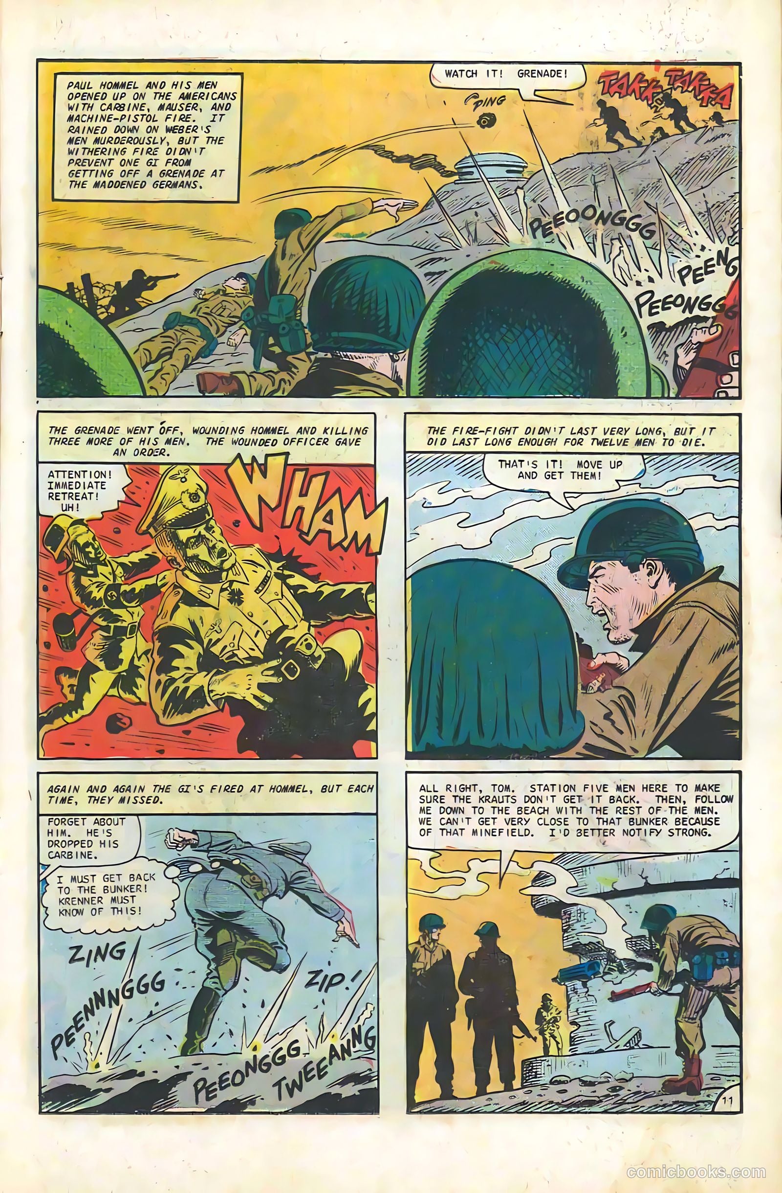 D-Day #5 (1967) — page 15 of 36