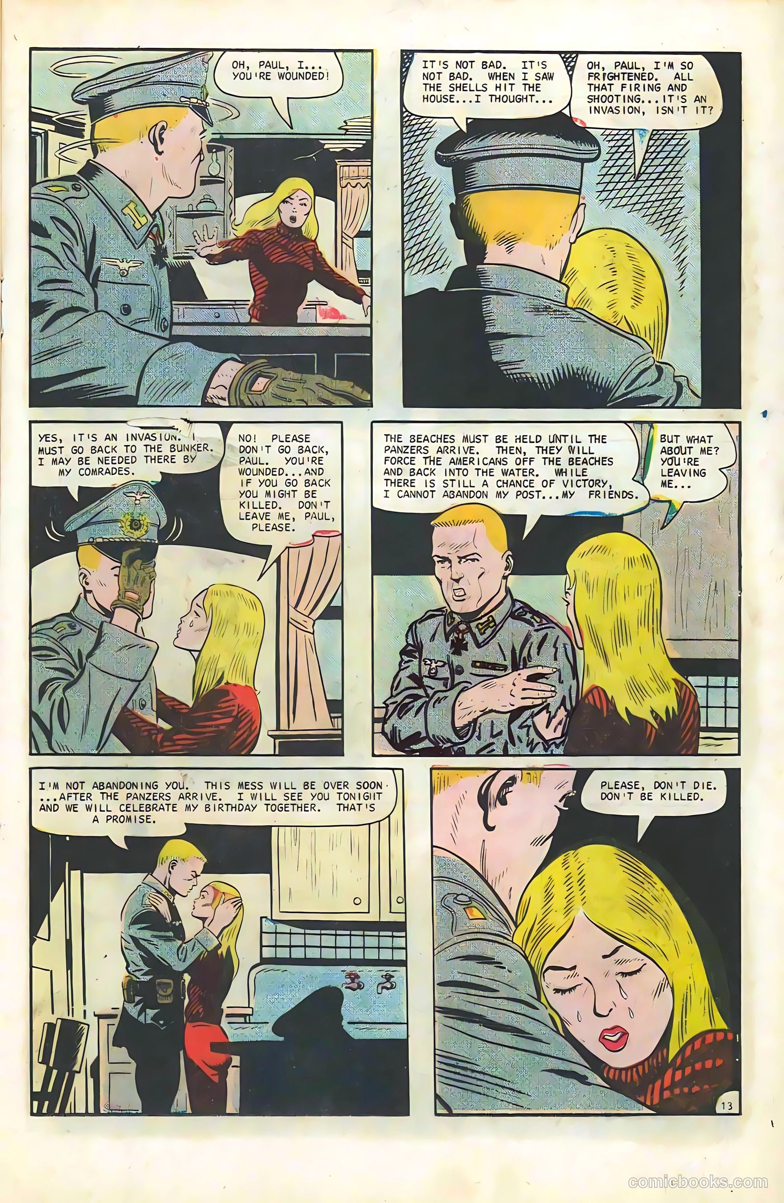 D-Day #5 (1967) — page 17 of 36