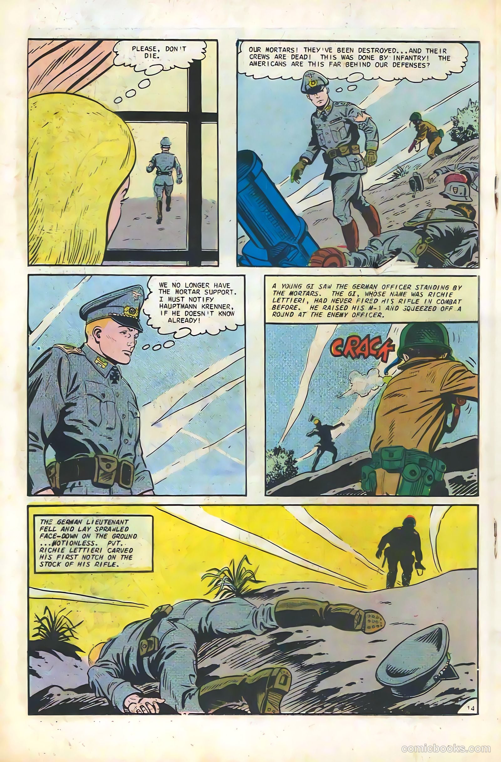 D-Day #5 (1967) — page 18 of 36