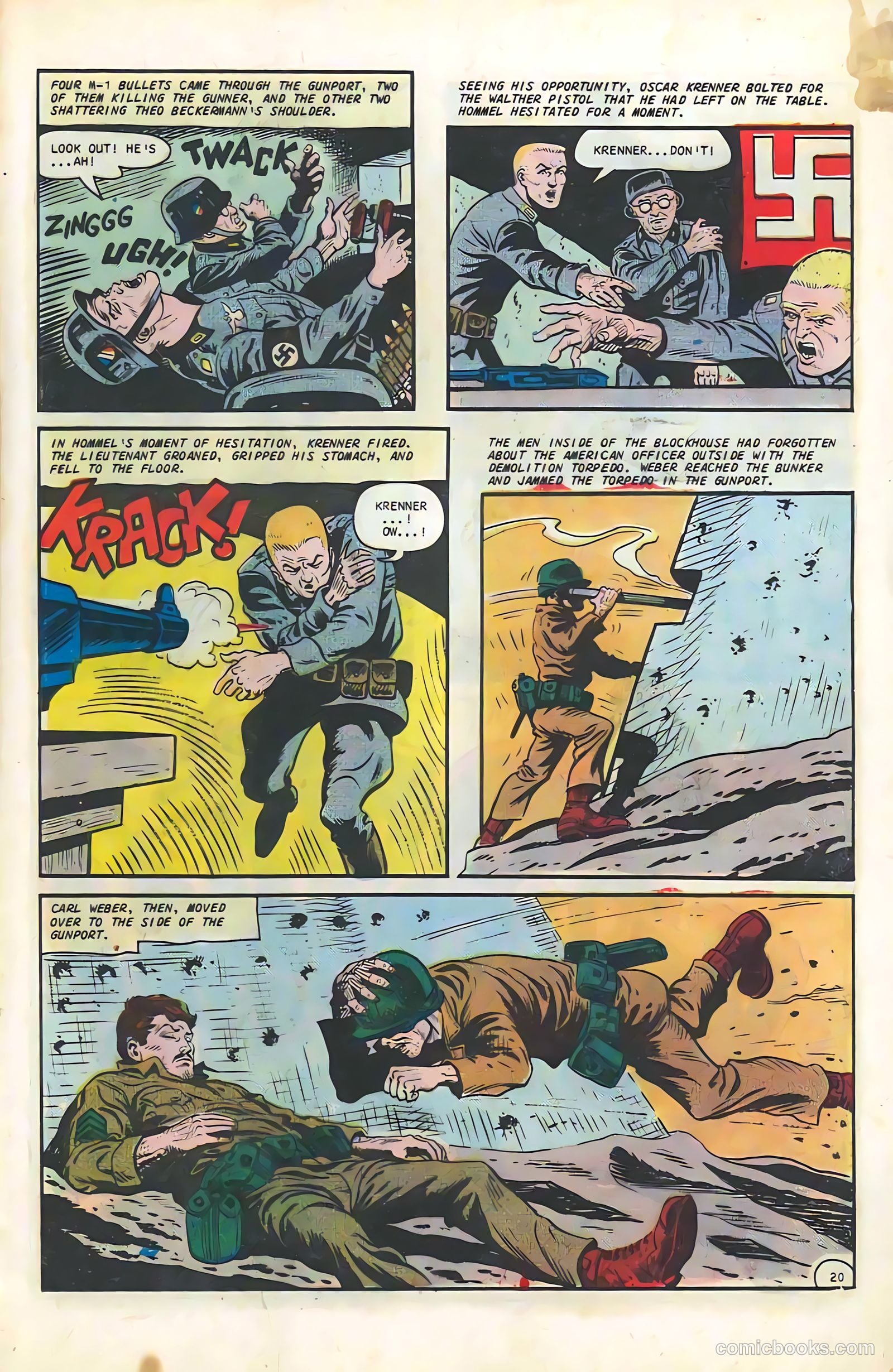 D-Day #5 (1967) — page 25 of 36