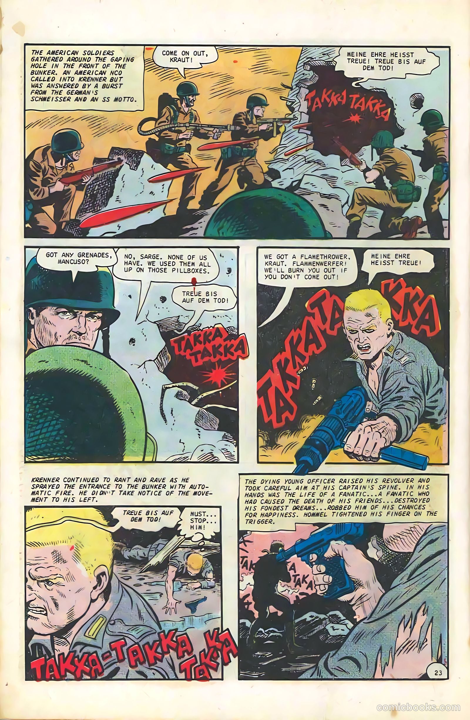 D-Day #5 (1967) — page 28 of 36