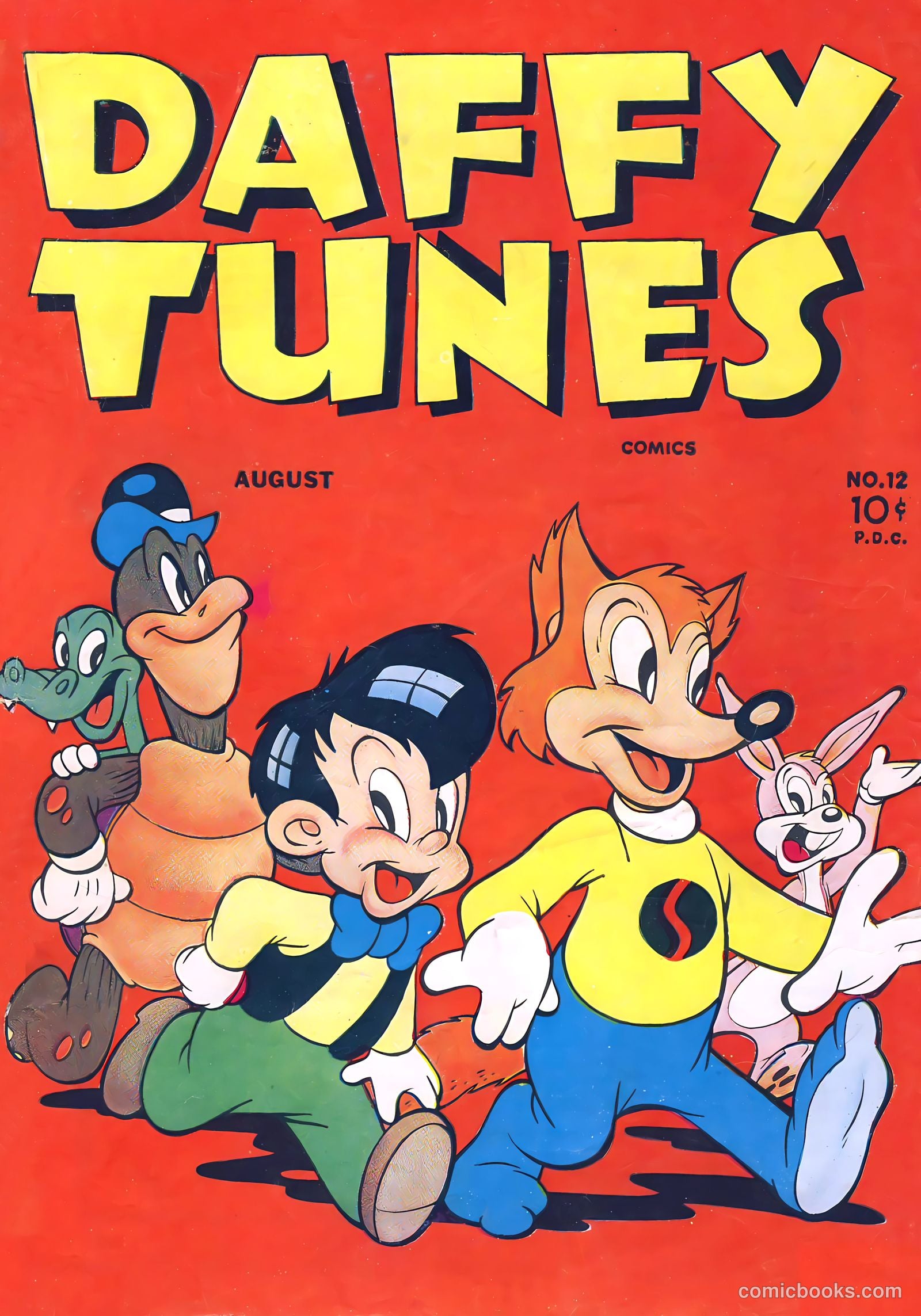 Daffy Tunes Comics #12