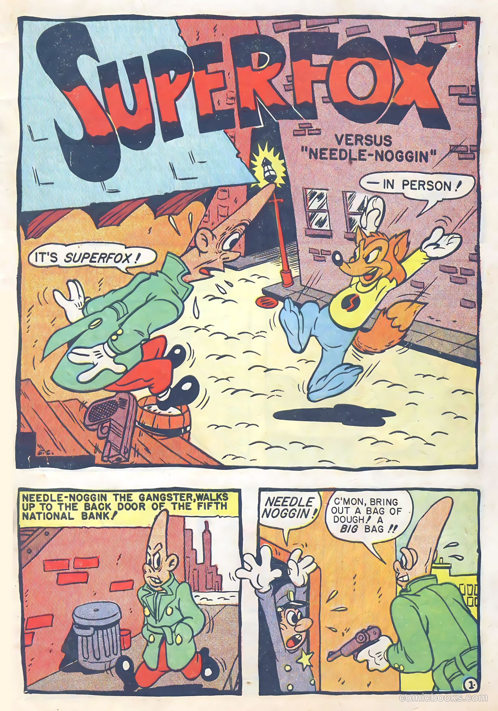 Daffy Tunes Comics #12 (1947) — page 3 of 36