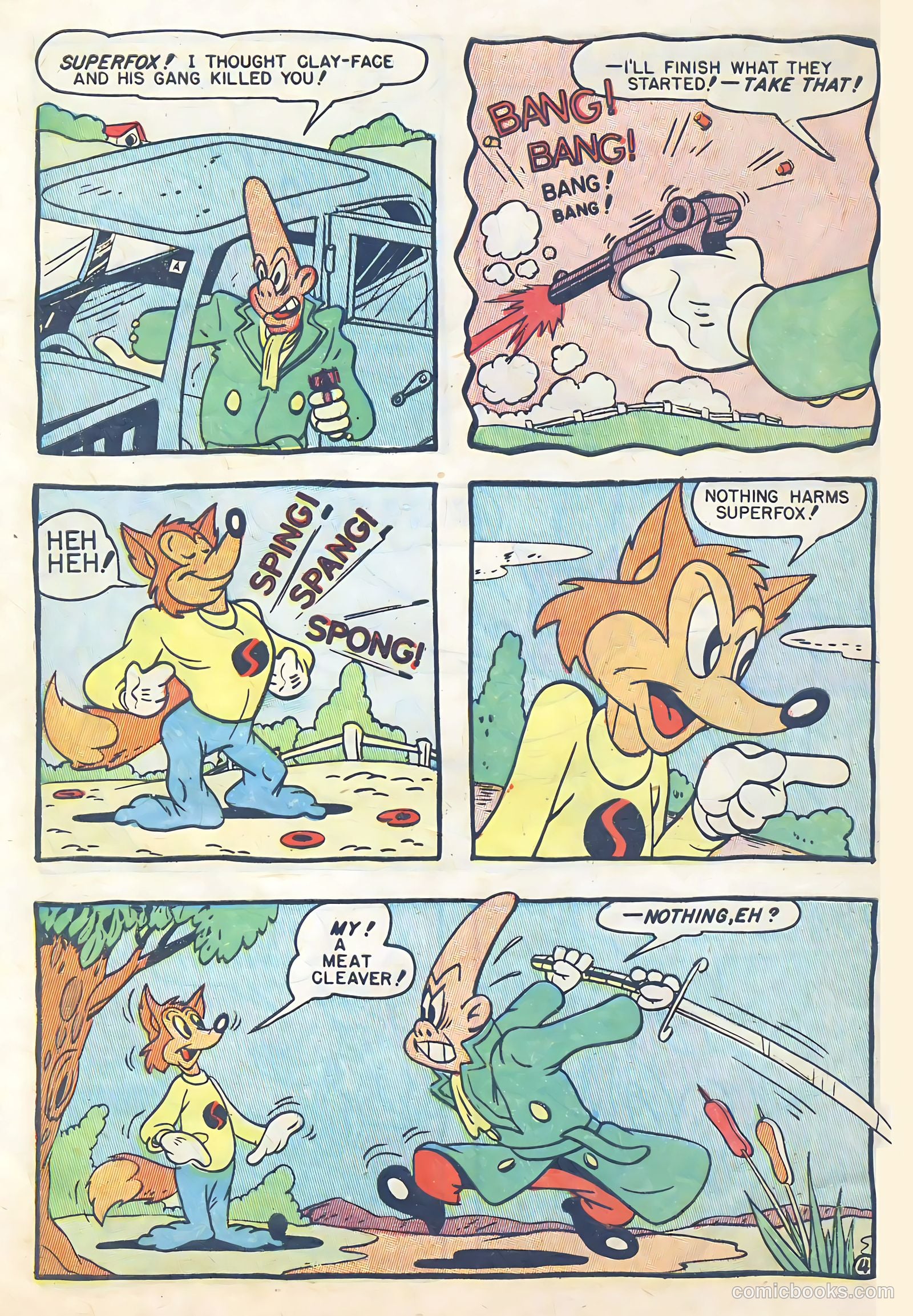 Daffy Tunes Comics #12 (1947) — page 6 of 36