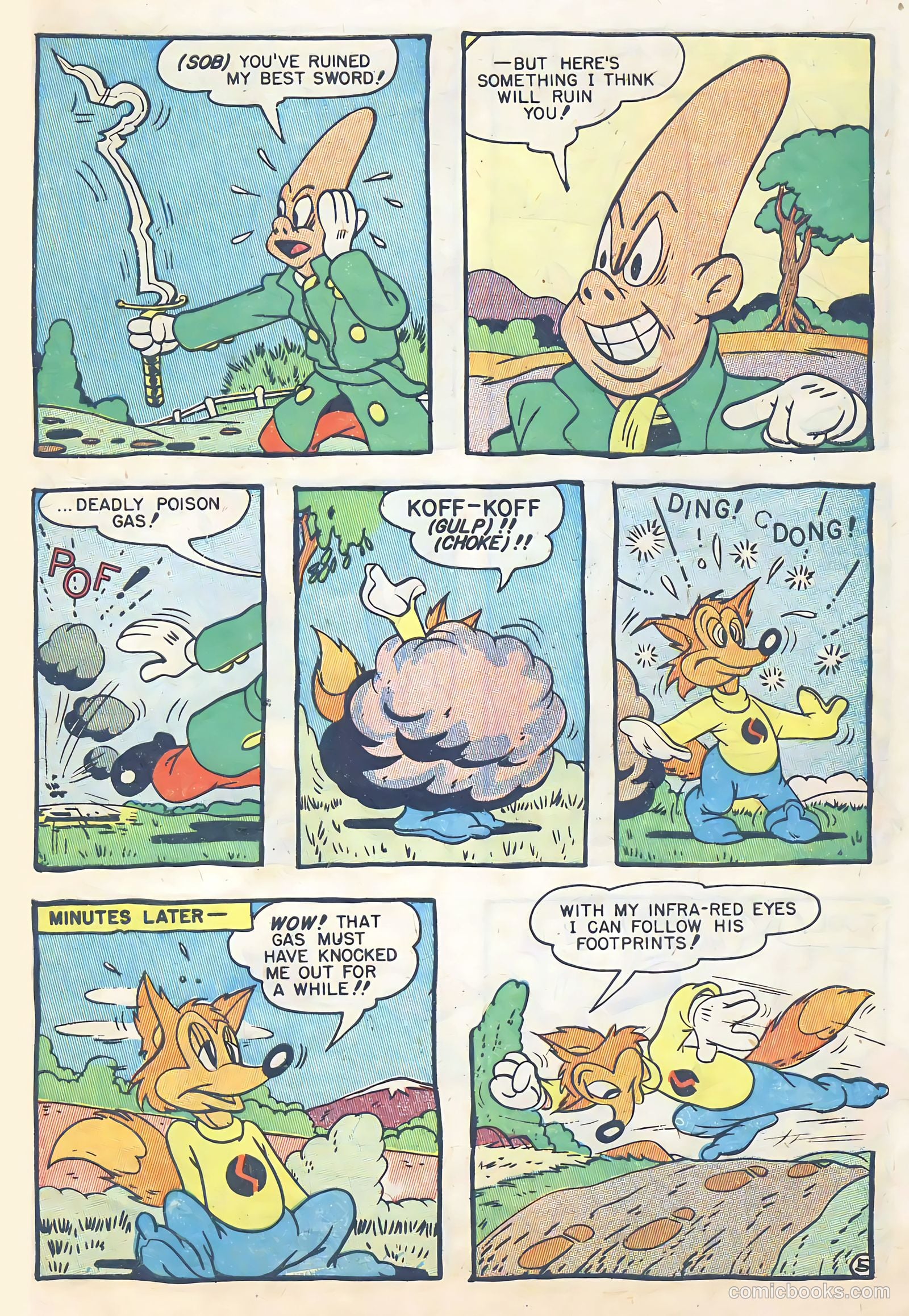 Daffy Tunes Comics #12 (1947) — page 7 of 36
