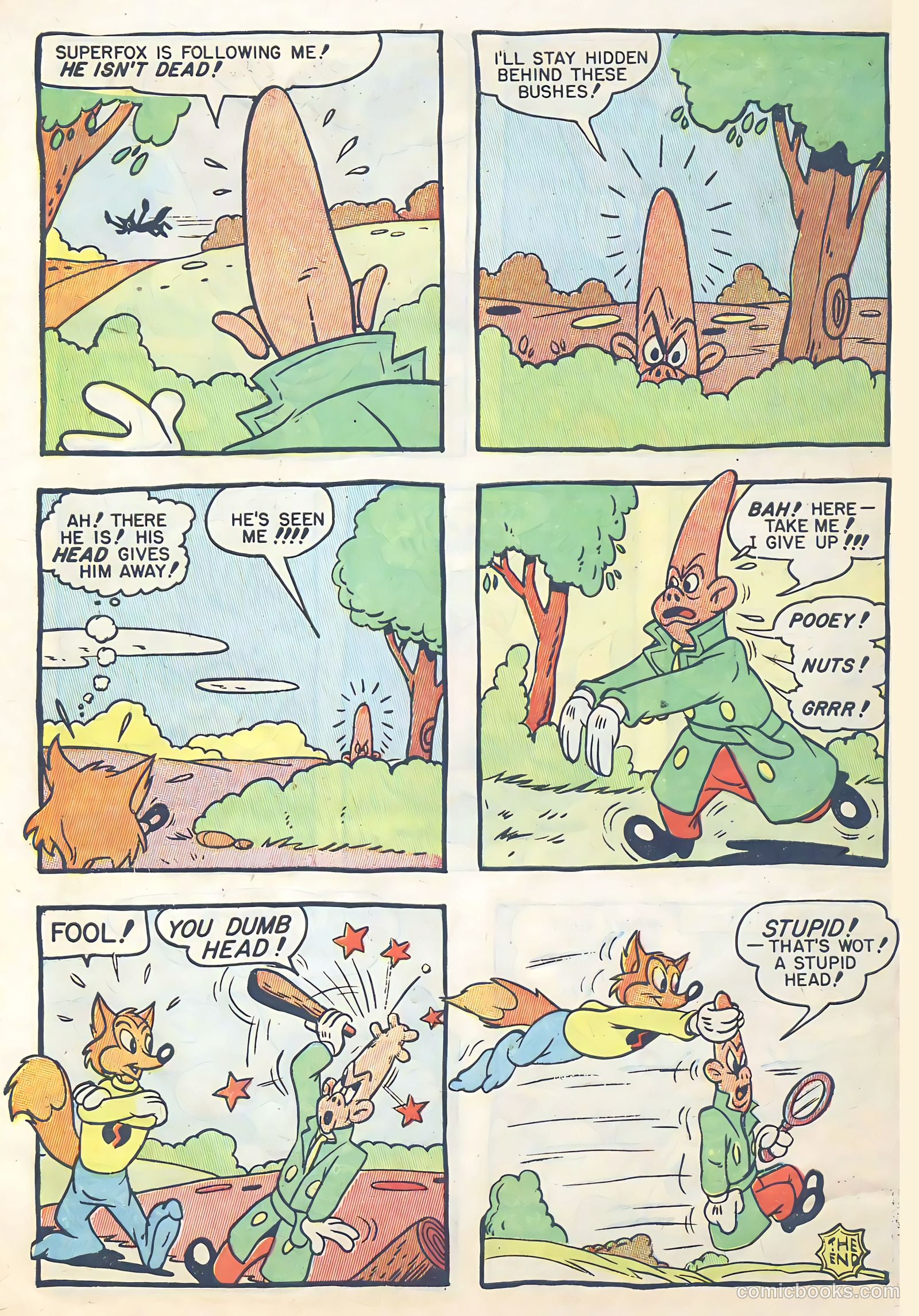Daffy Tunes Comics #12 (1947) — page 8 of 36