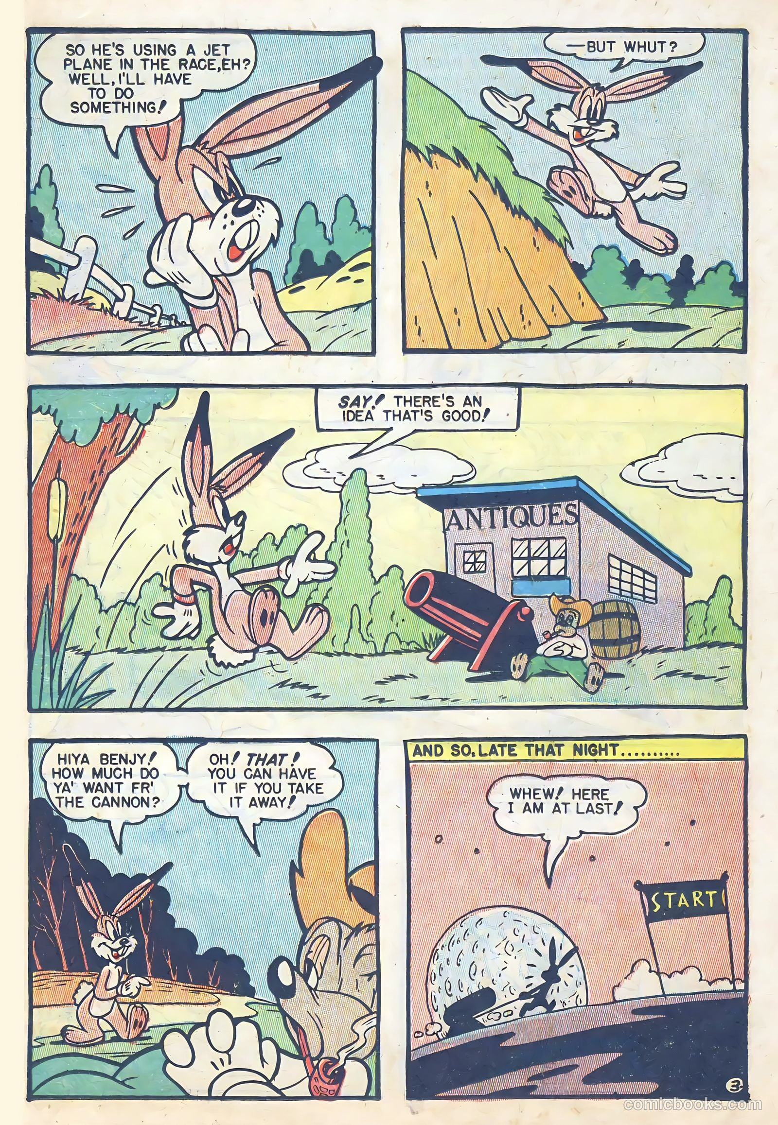 Daffy Tunes Comics #12 (1947) — page 11 of 36