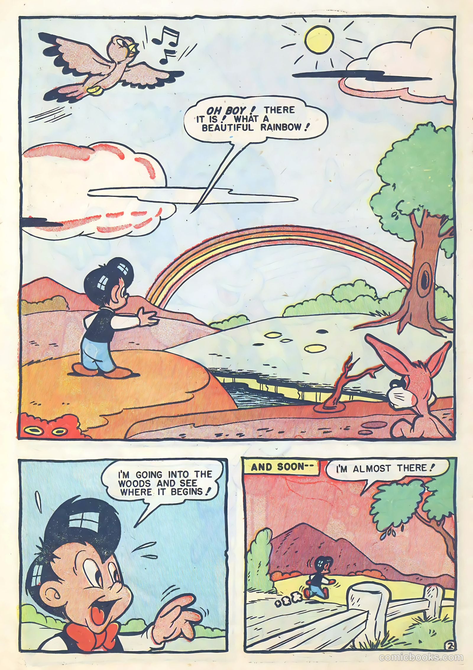 Daffy Tunes Comics #12 (1947) — page 16 of 36
