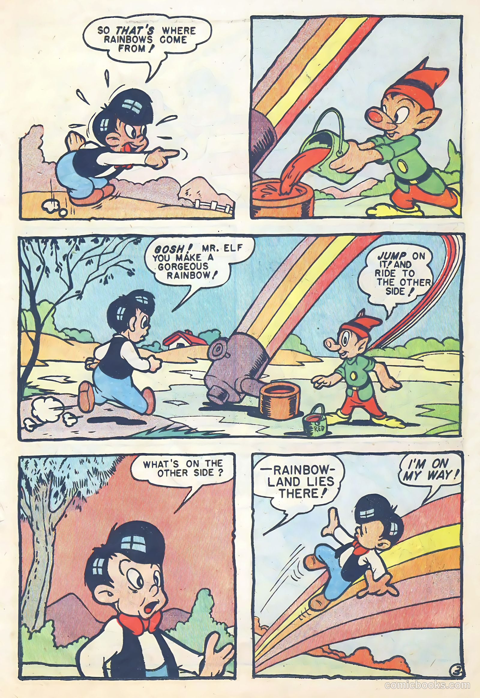 Daffy Tunes Comics #12 (1947) — page 17 of 36