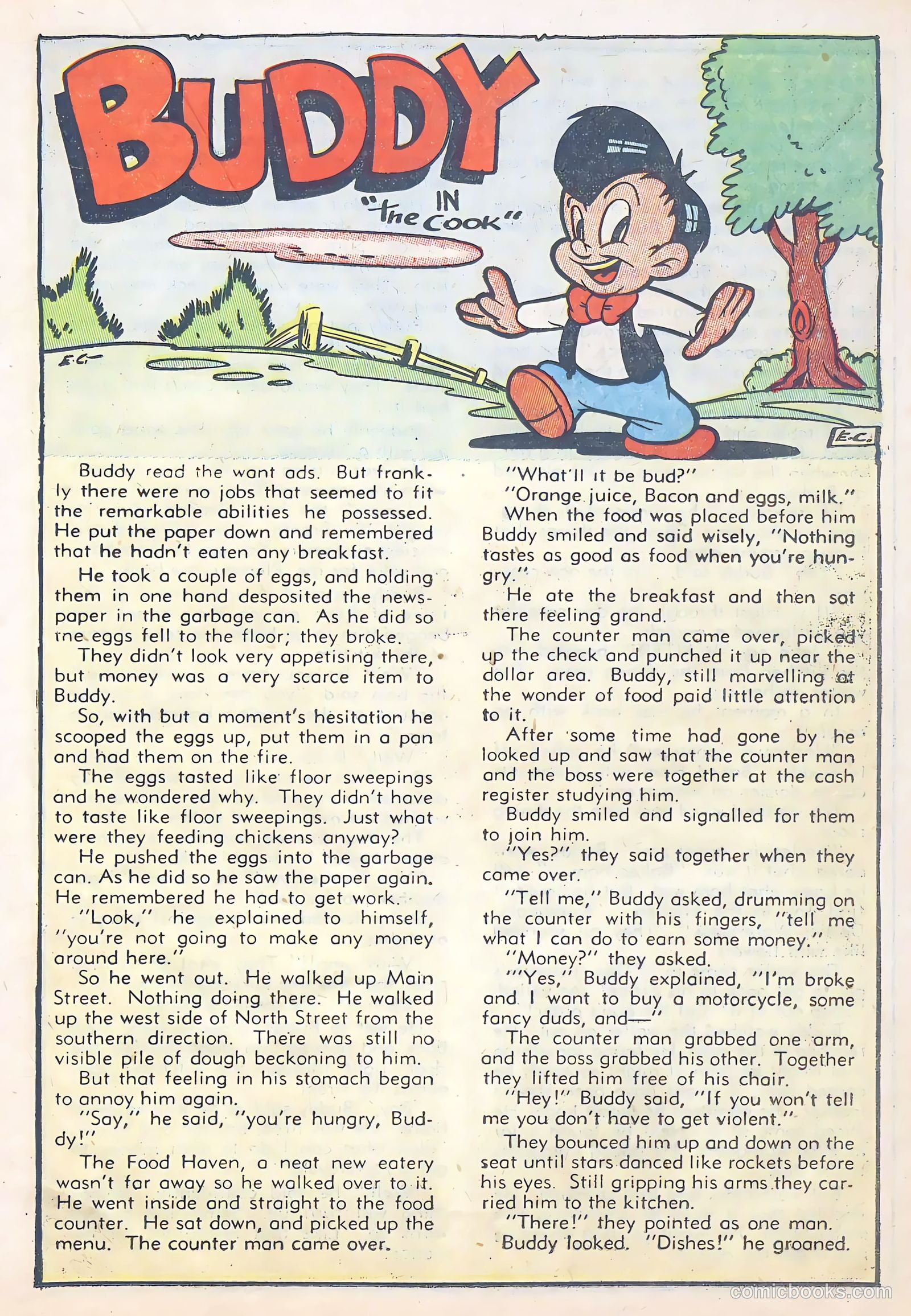 Daffy Tunes Comics #12 (1947) — page 21 of 36