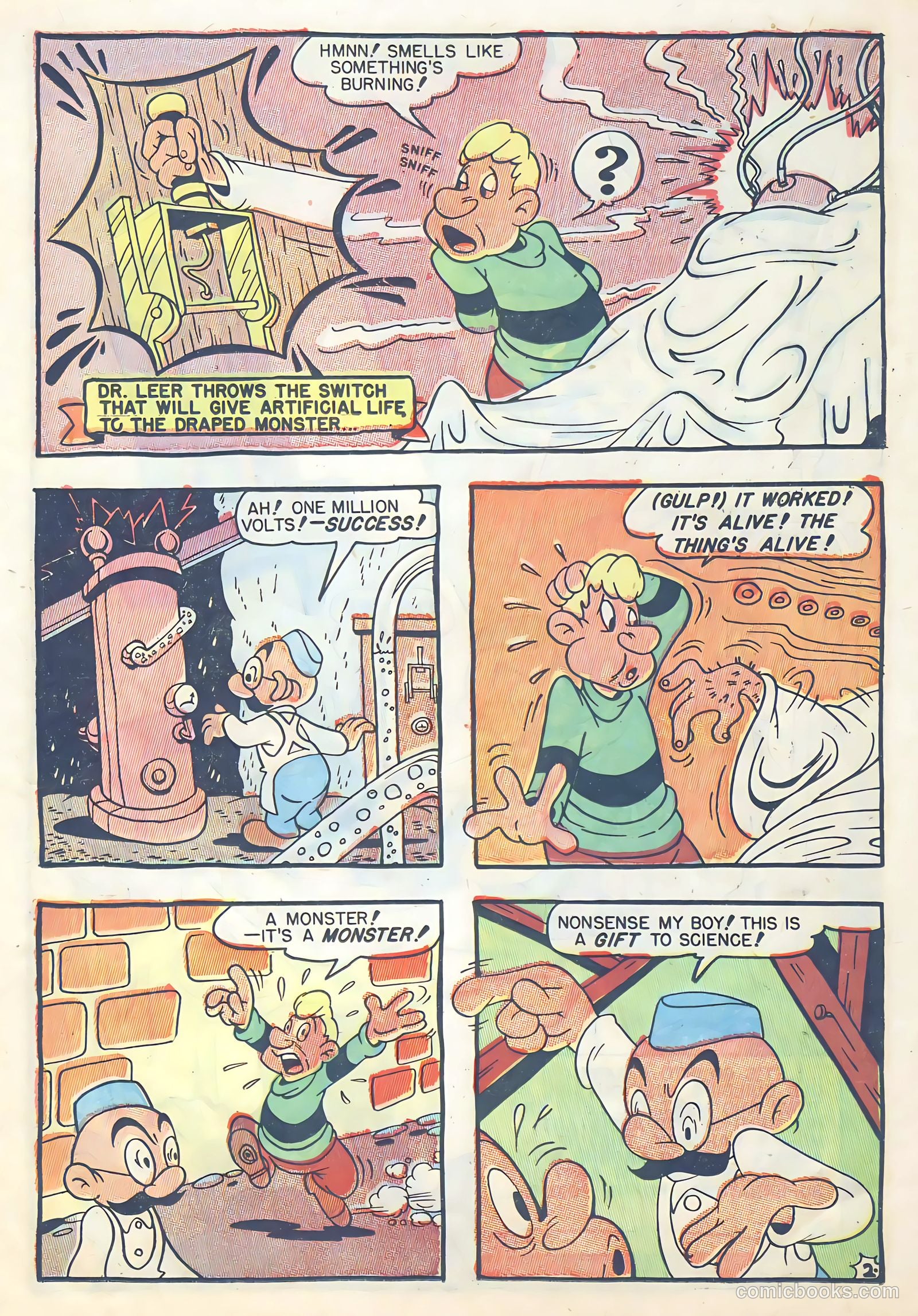 Daffy Tunes Comics #12 (1947) — page 24 of 36