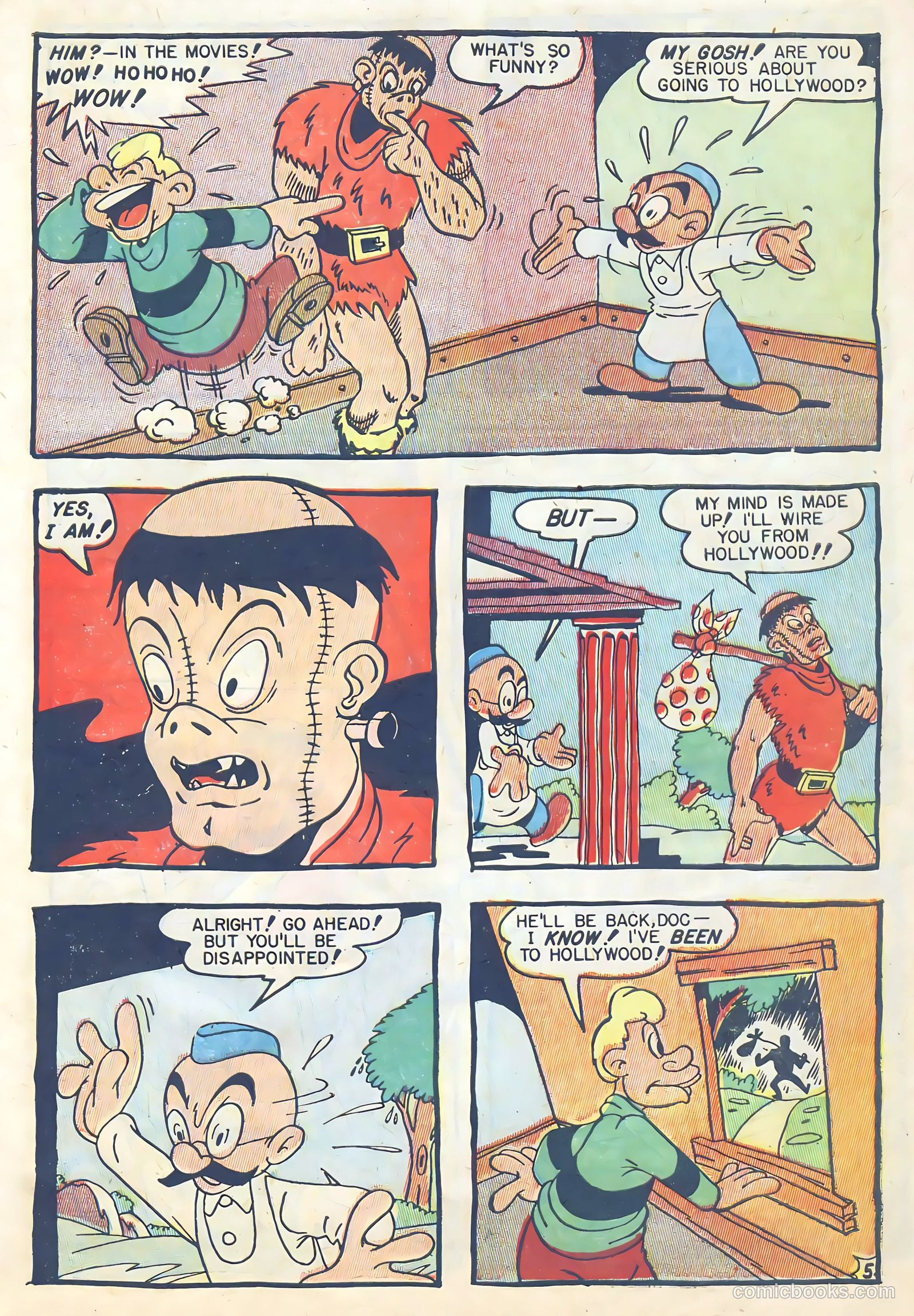 Daffy Tunes Comics #12 (1947) — page 27 of 36