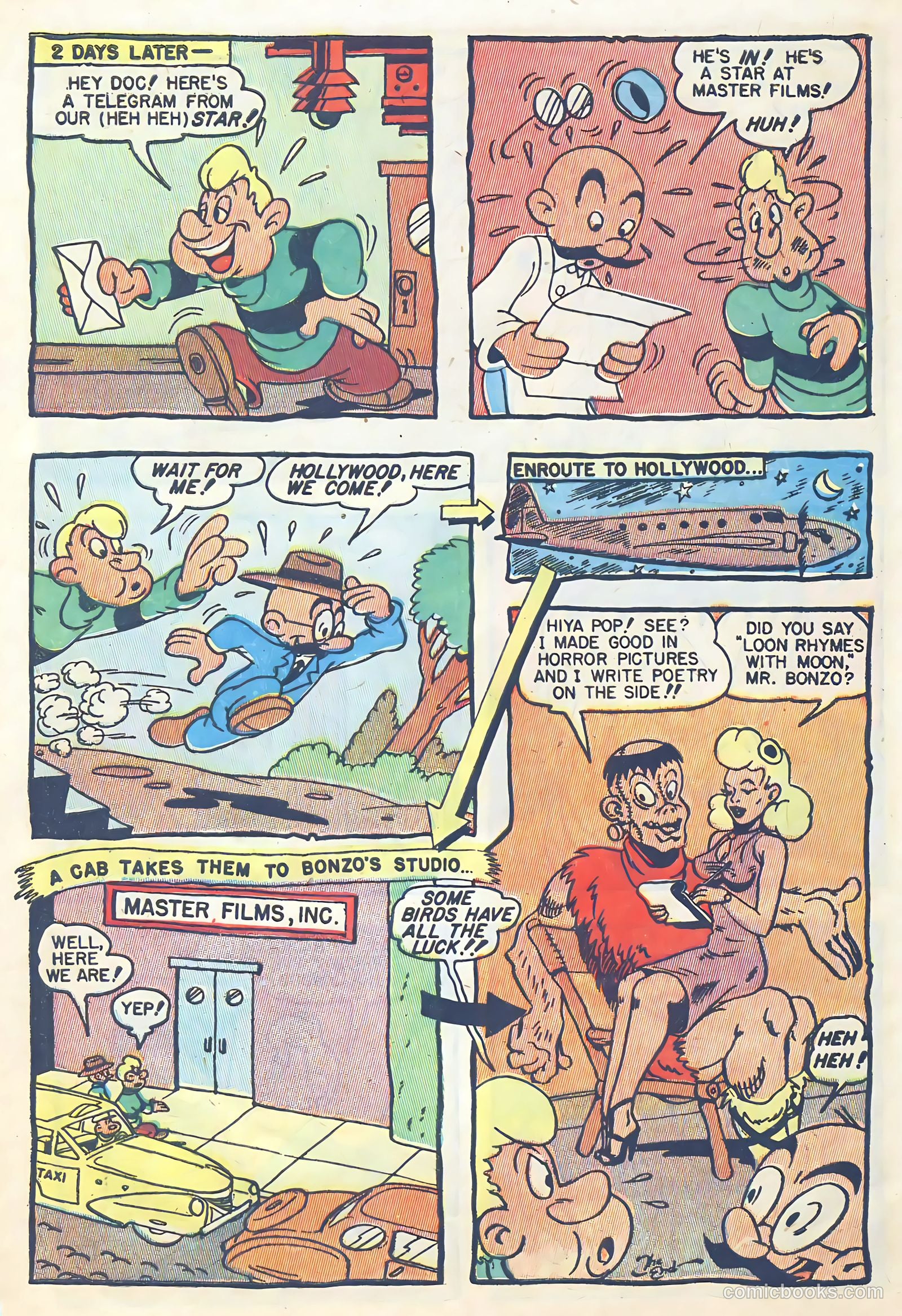 Daffy Tunes Comics #12 (1947) — page 28 of 36