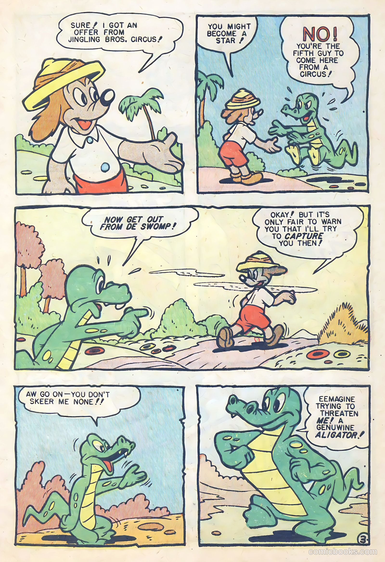 Daffy Tunes Comics #12 (1947) — page 31 of 36