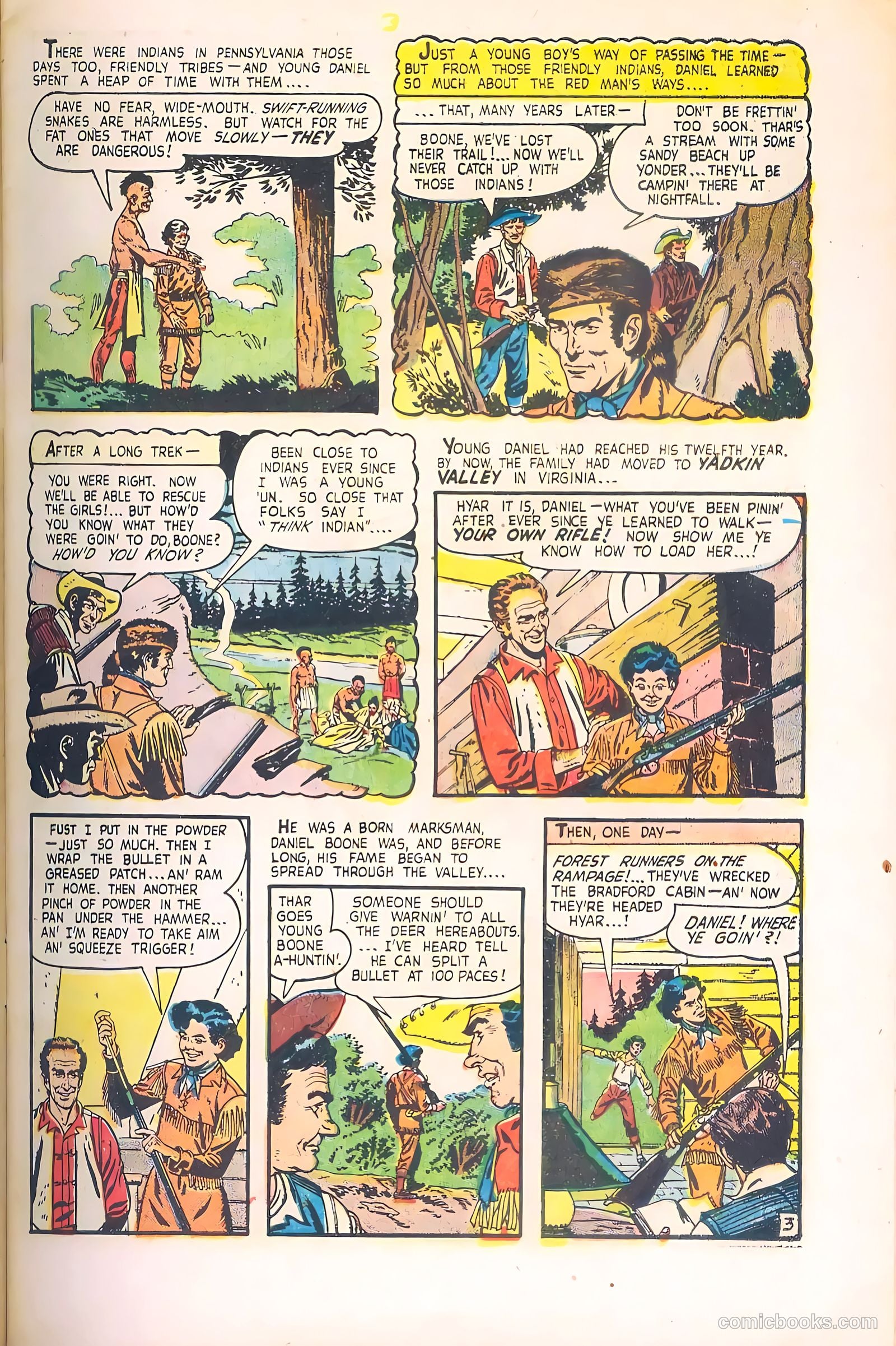 Dan'l Boone #1 (1955) — page 5 of 36