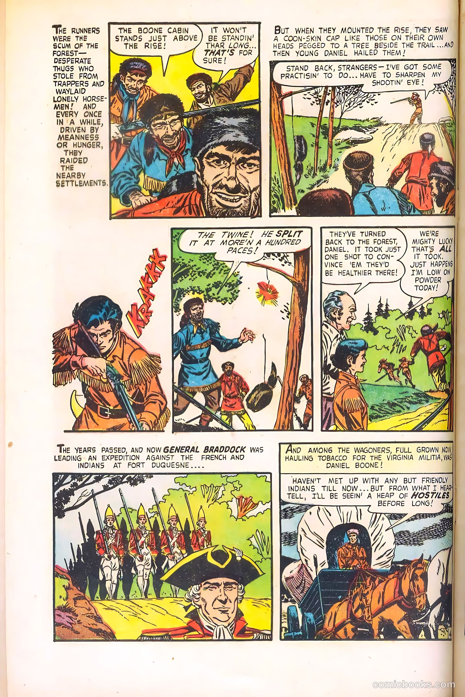 Dan'l Boone #1 (1955) — page 6 of 36