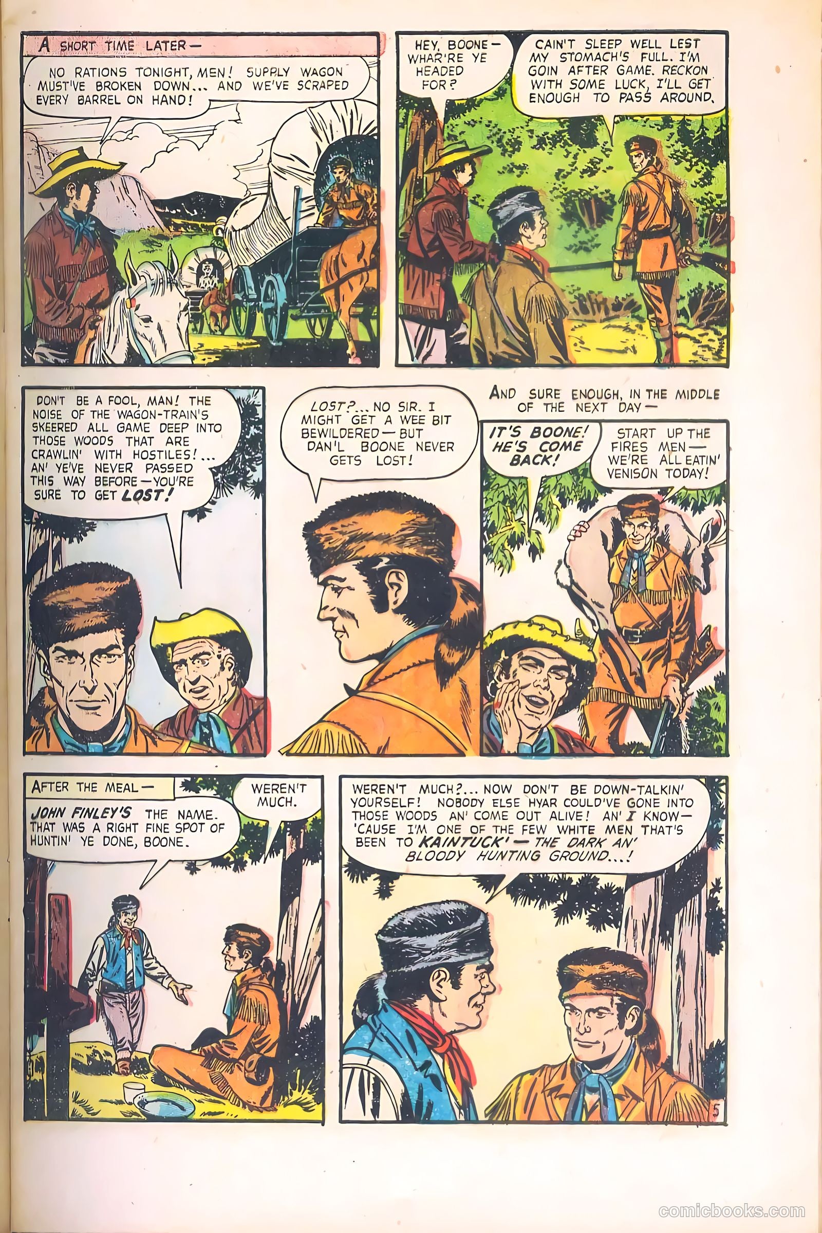 Dan'l Boone #1 (1955) — page 7 of 36