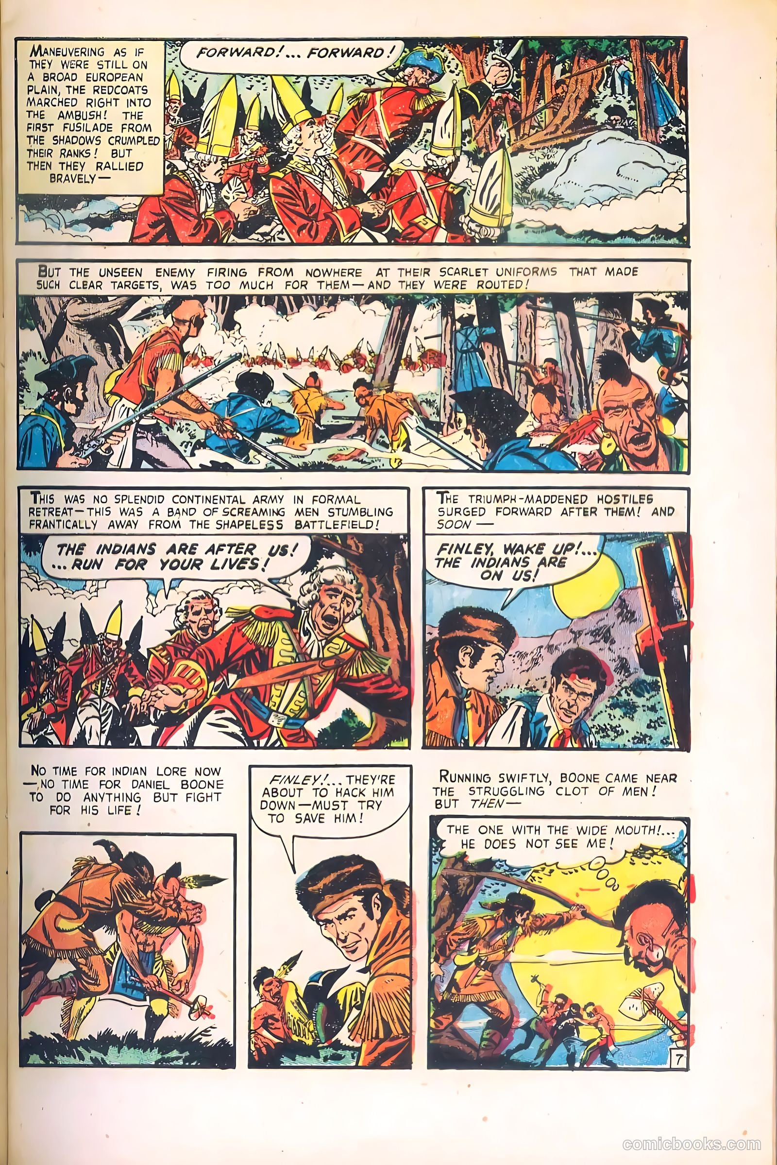 Dan'l Boone #1 (1955) — page 9 of 36