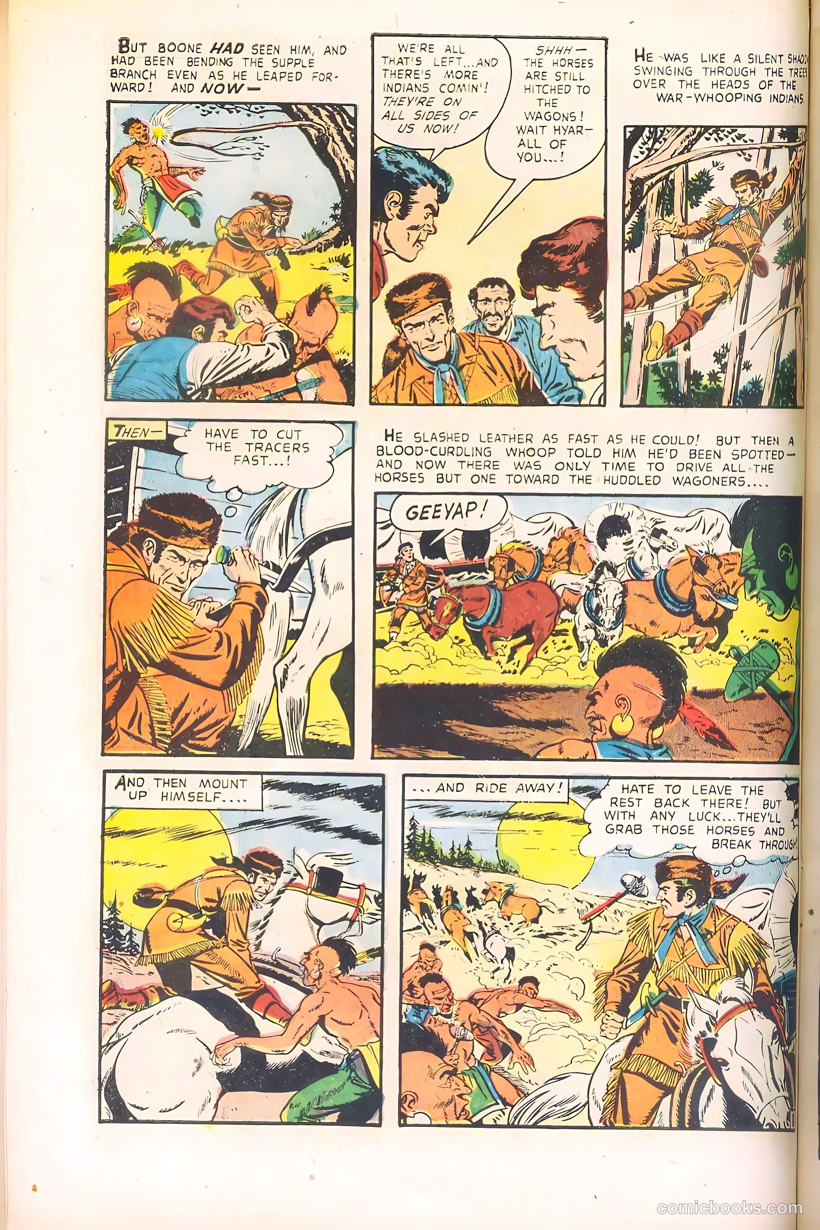 Dan'l Boone #1 (1955) — page 10 of 36