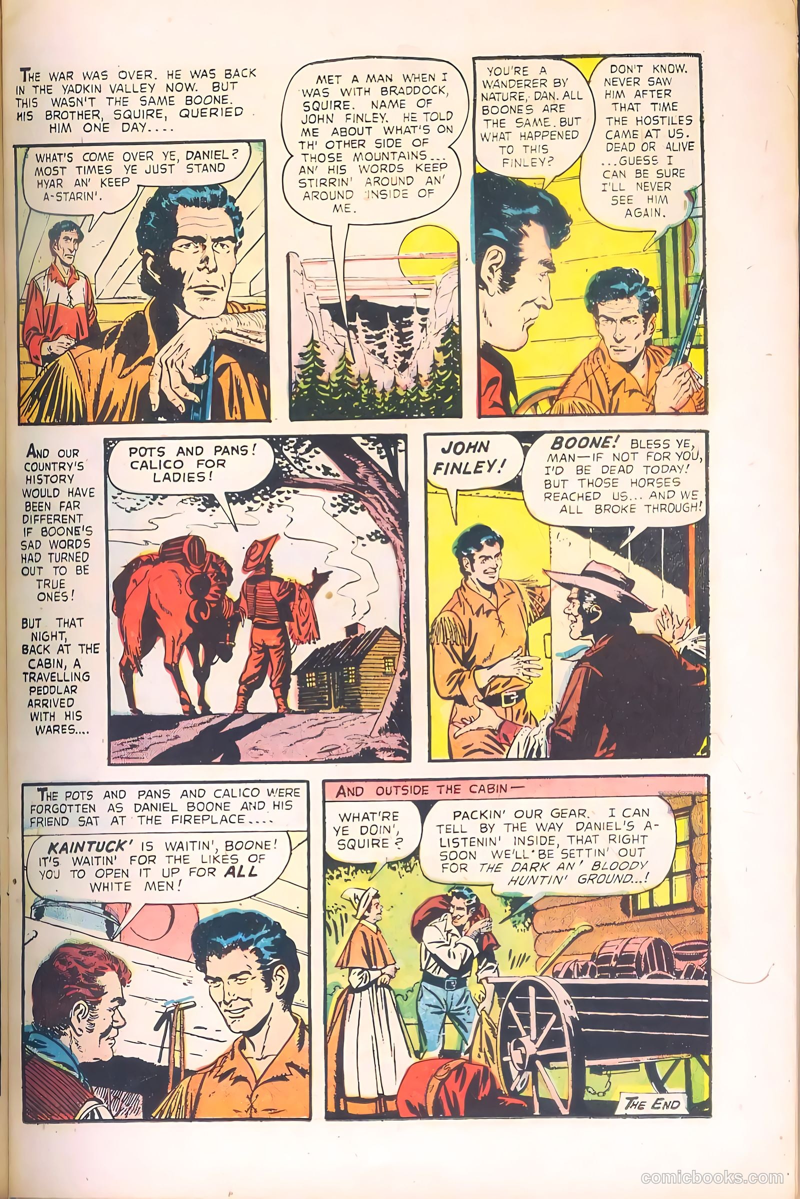 Dan'l Boone #1 (1955) — page 11 of 36