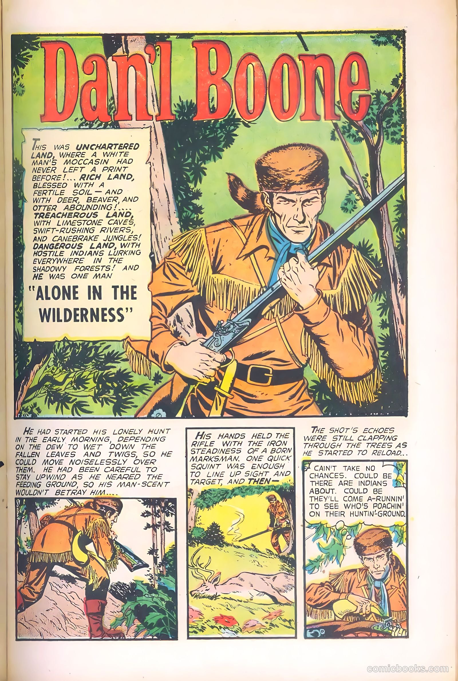 Dan'l Boone #1 (1955) — page 13 of 36