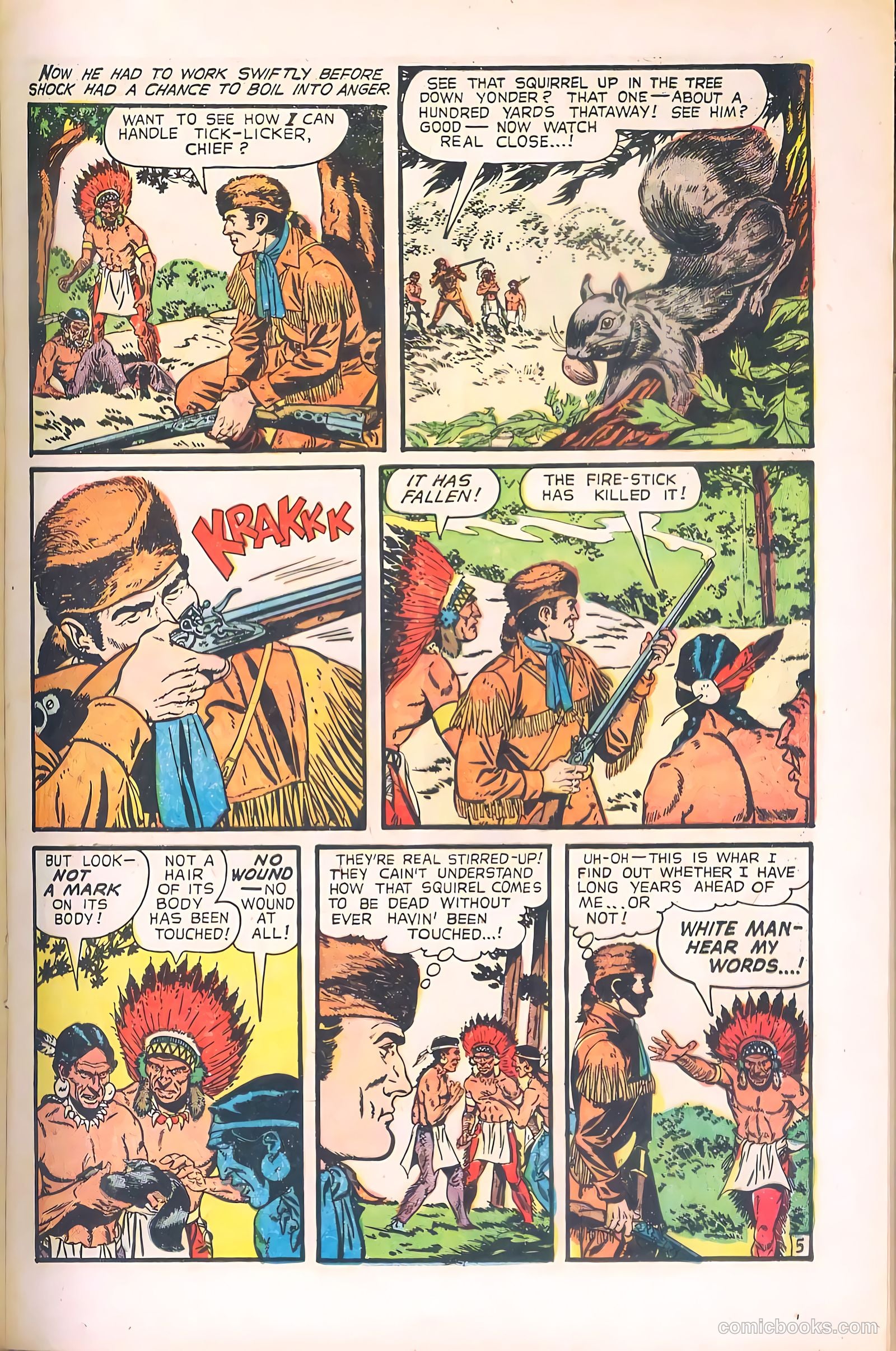 Dan'l Boone #1 (1955) — page 17 of 36