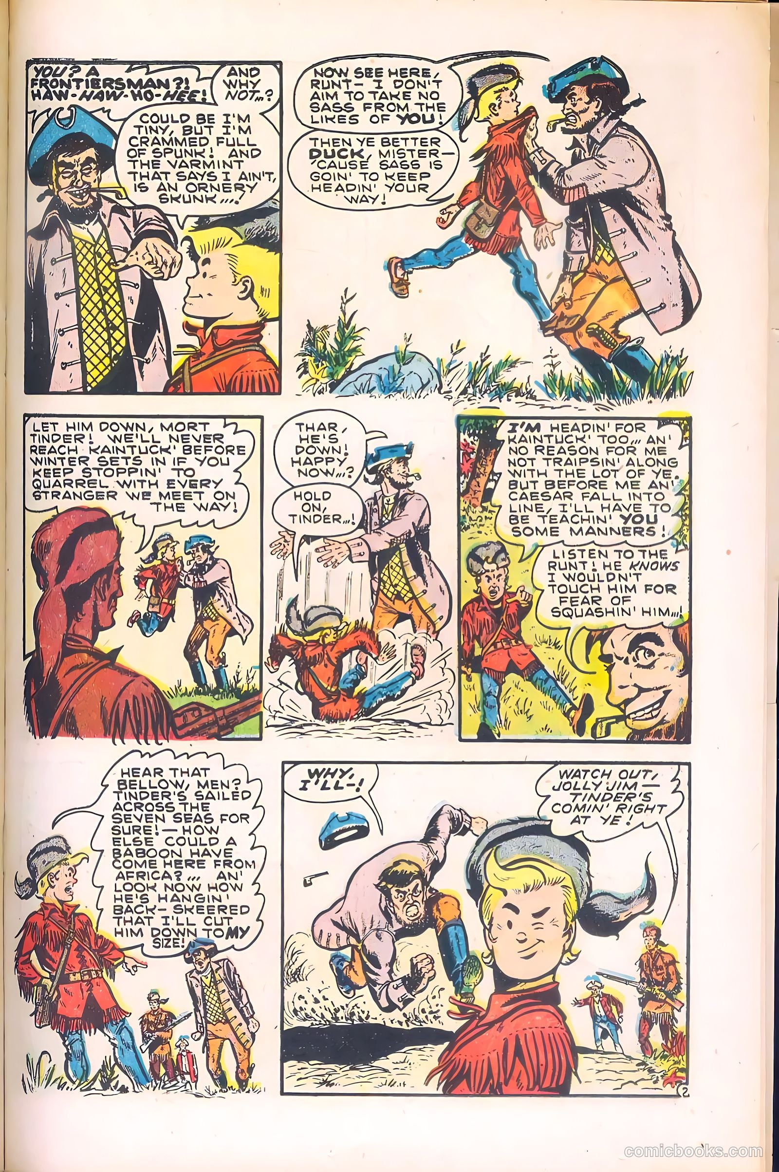 Dan'l Boone #1 (1955) — page 21 of 36