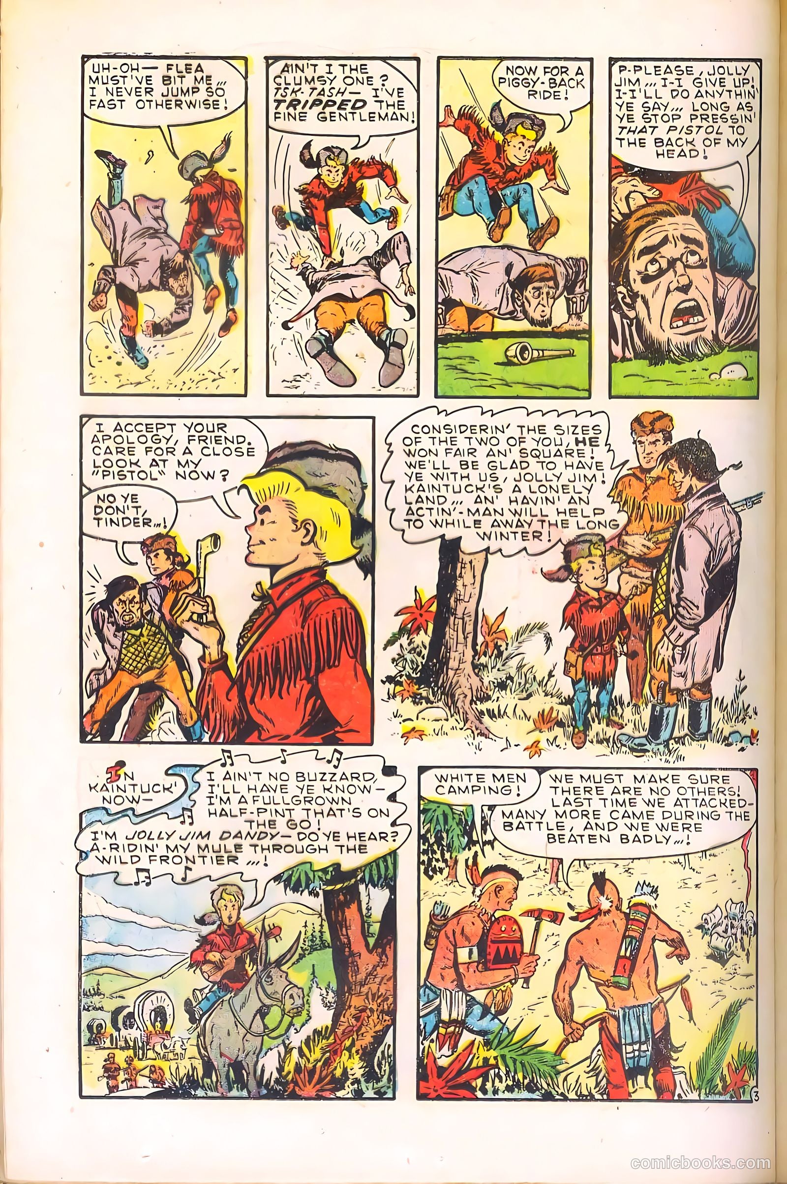 Dan'l Boone #1 (1955) — page 22 of 36