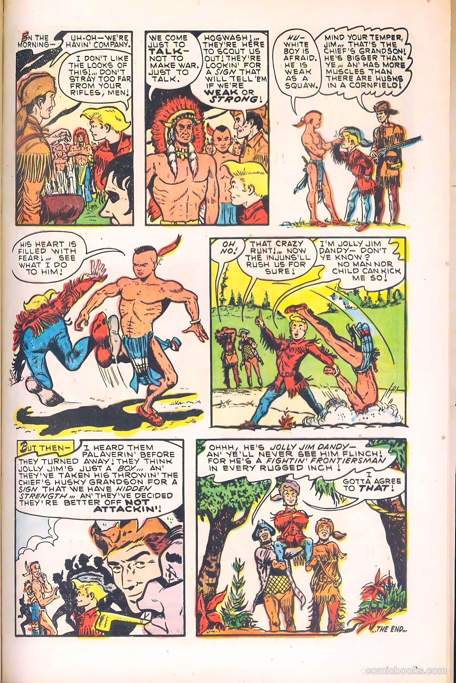 Dan'l Boone #1 (1955) — page 23 of 36