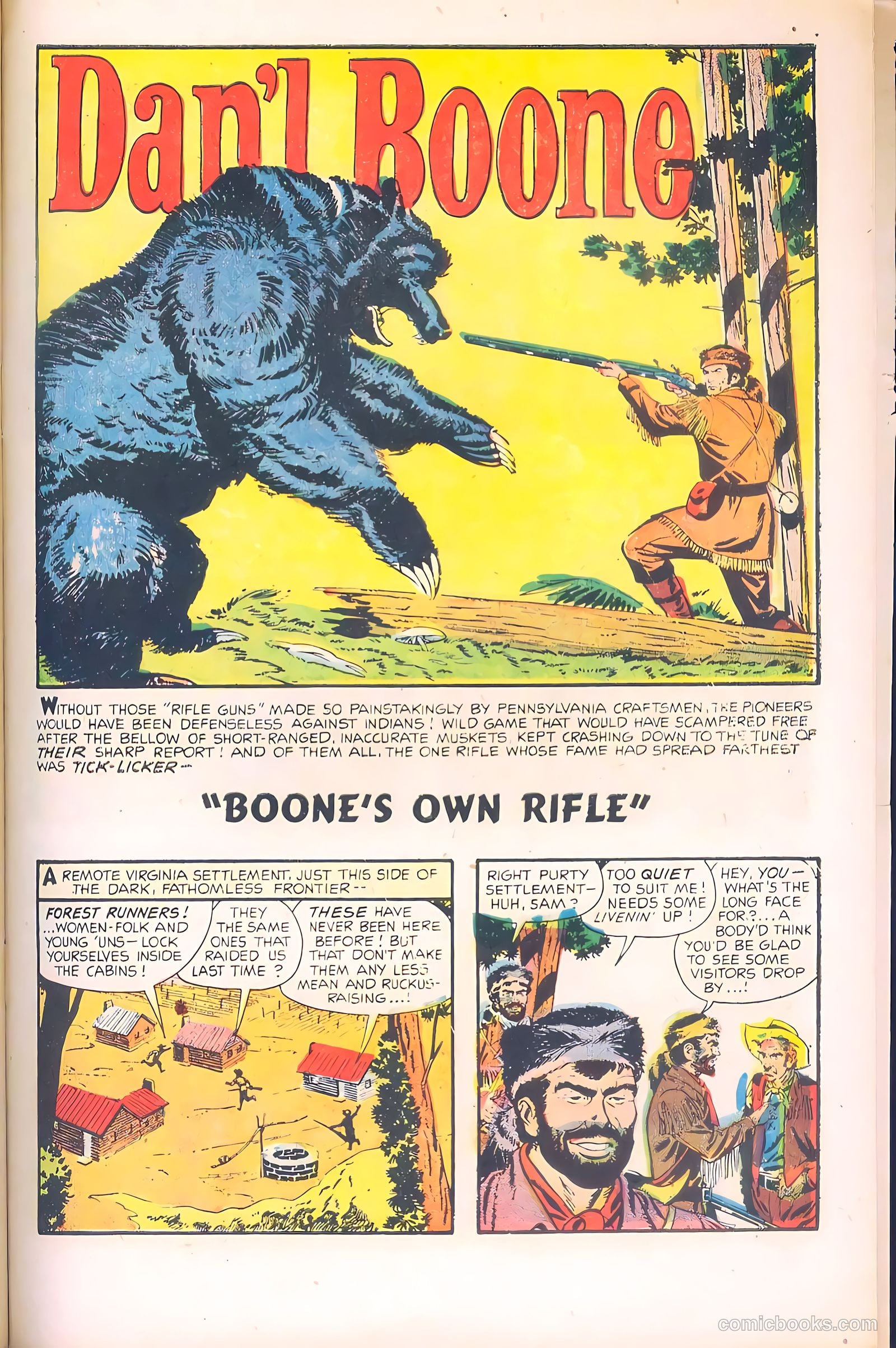 Dan'l Boone #1 (1955) — page 27 of 36